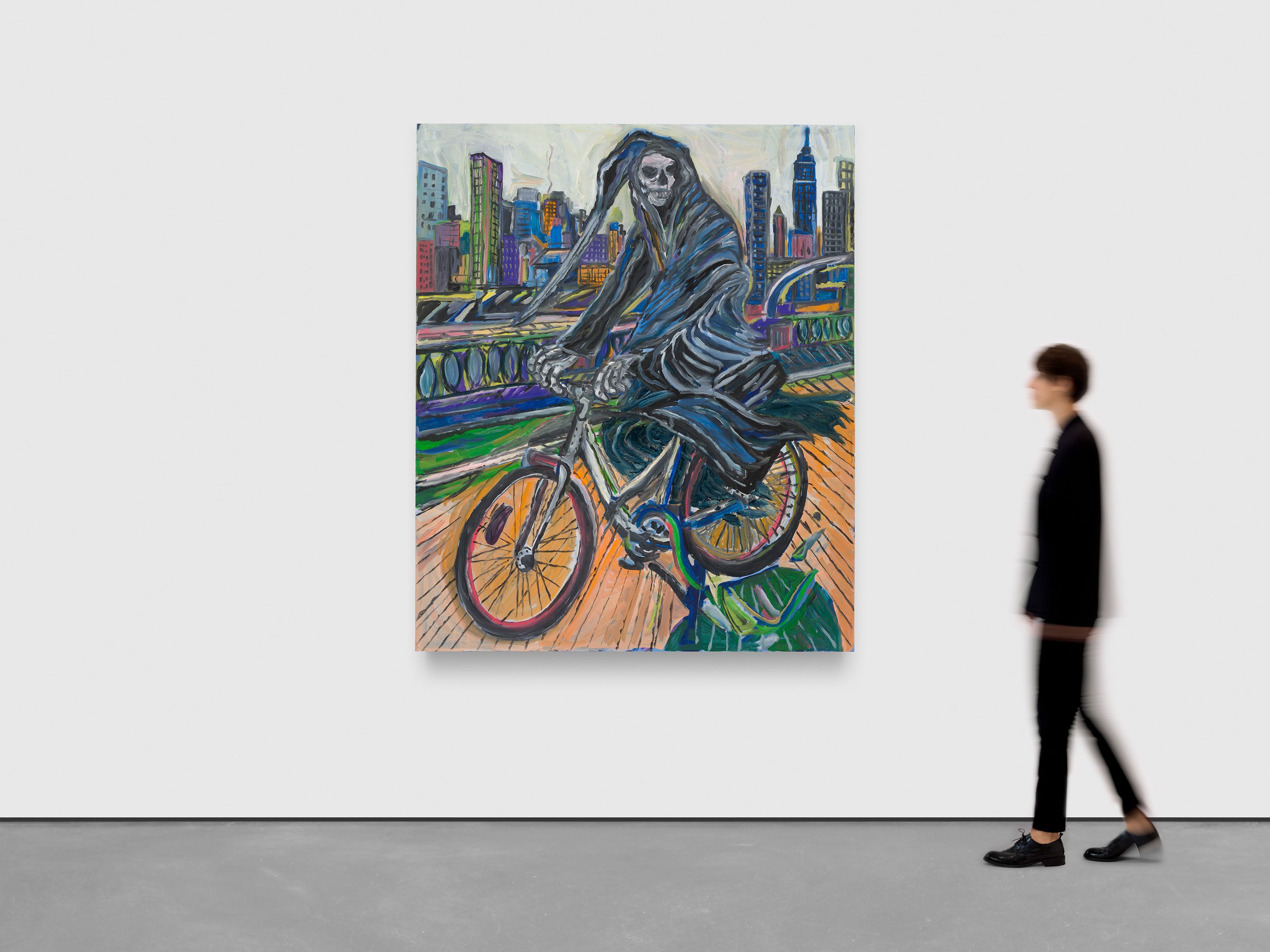 絵画 THE DREAMERS Josh Smith: The Villager, 2025 | David Zwirner