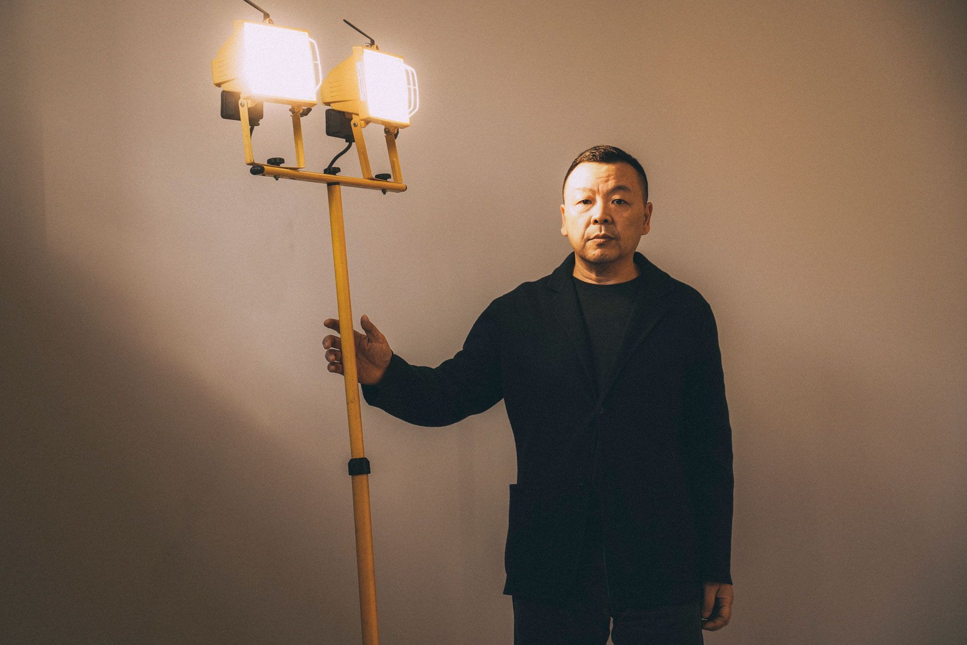 A photograph of Liu Ye, dated 2019