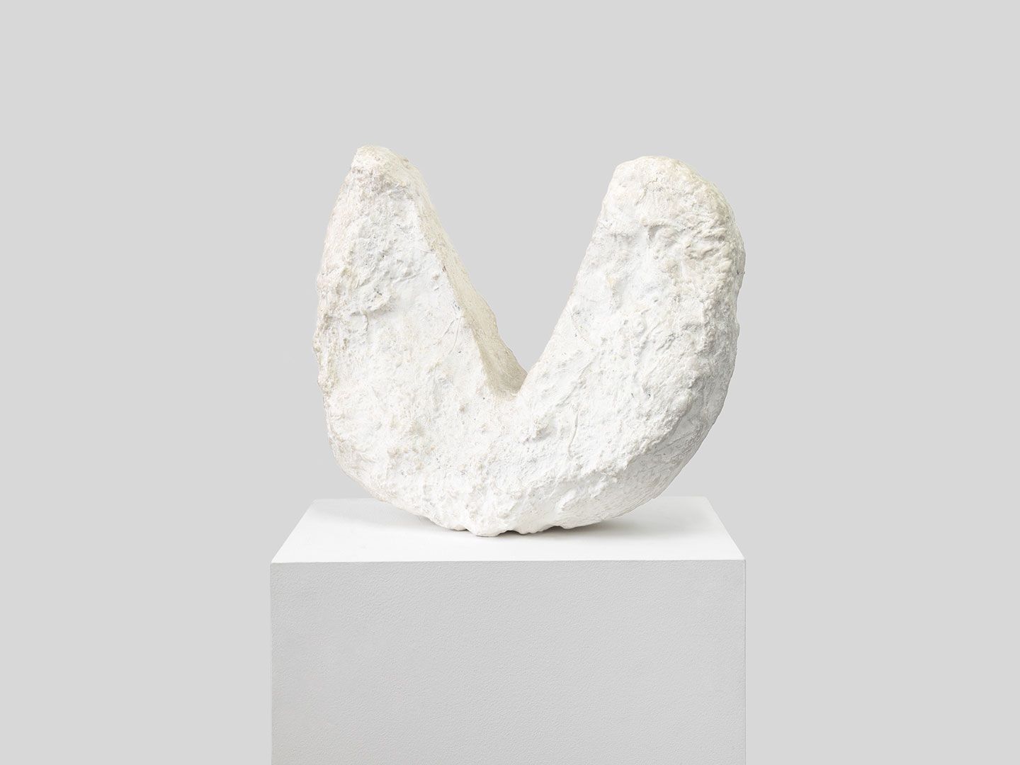 A sculpture by Franz West, titled Passst√ºck (Adaptive), dated 1989.