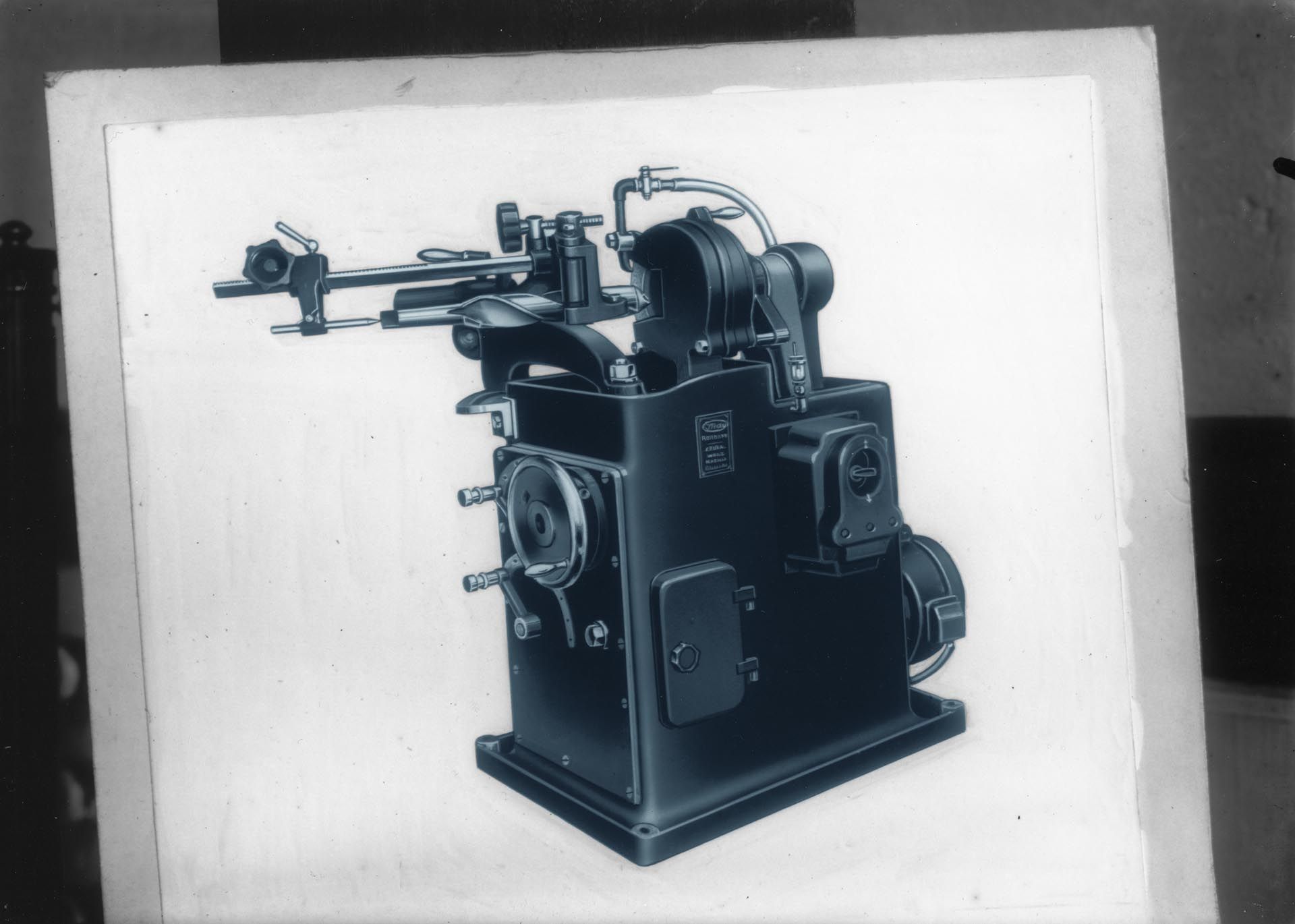A photograph by Thomas Ruff, titled Maschinen 0346, dated 2003.