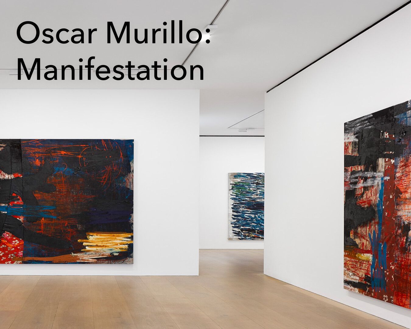 An image CTA with the following text overlay Oscar Murrillo: Manifestation