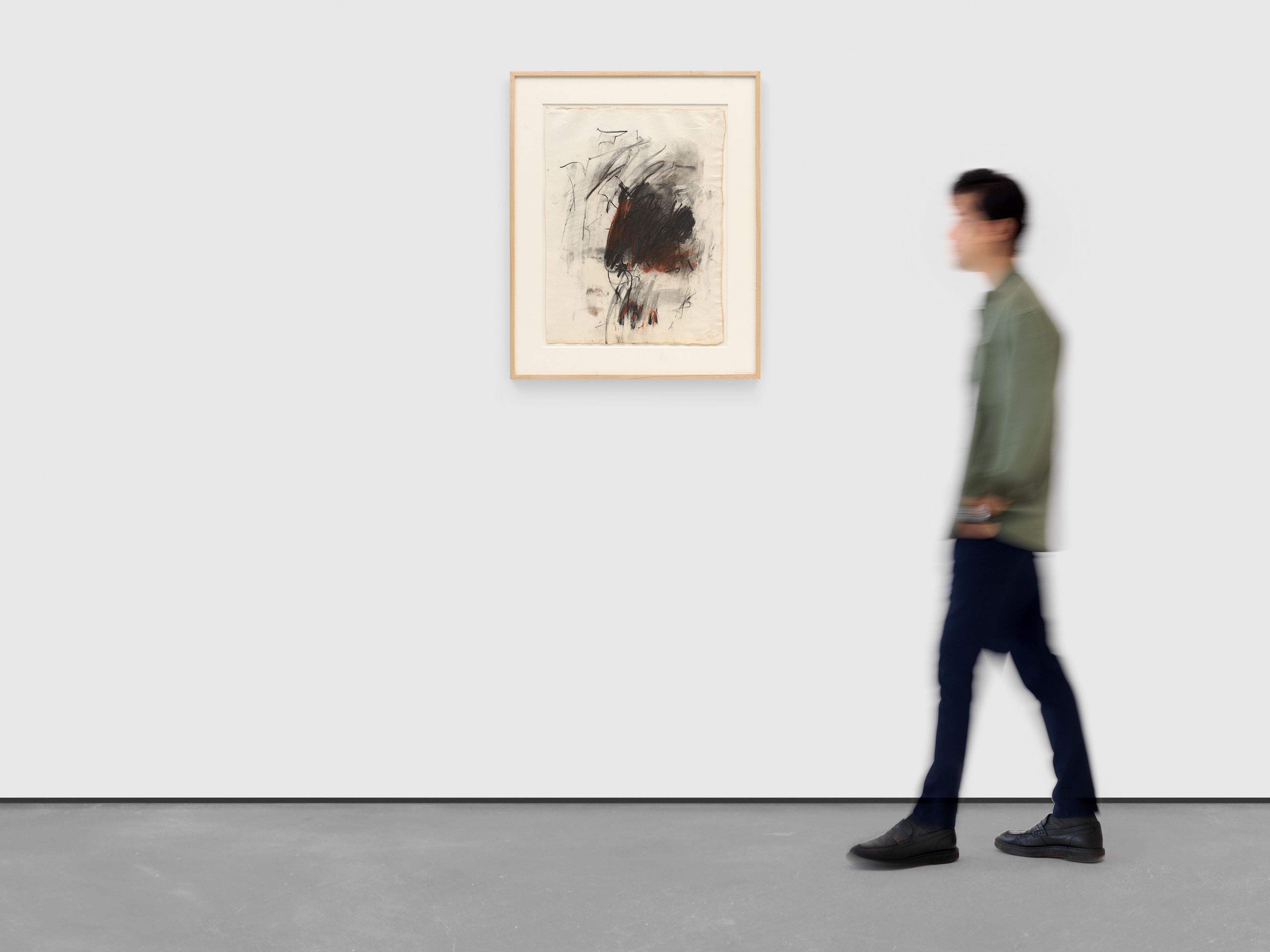 An untitled work on paper by Joan Mitchell, dated circa 1964.