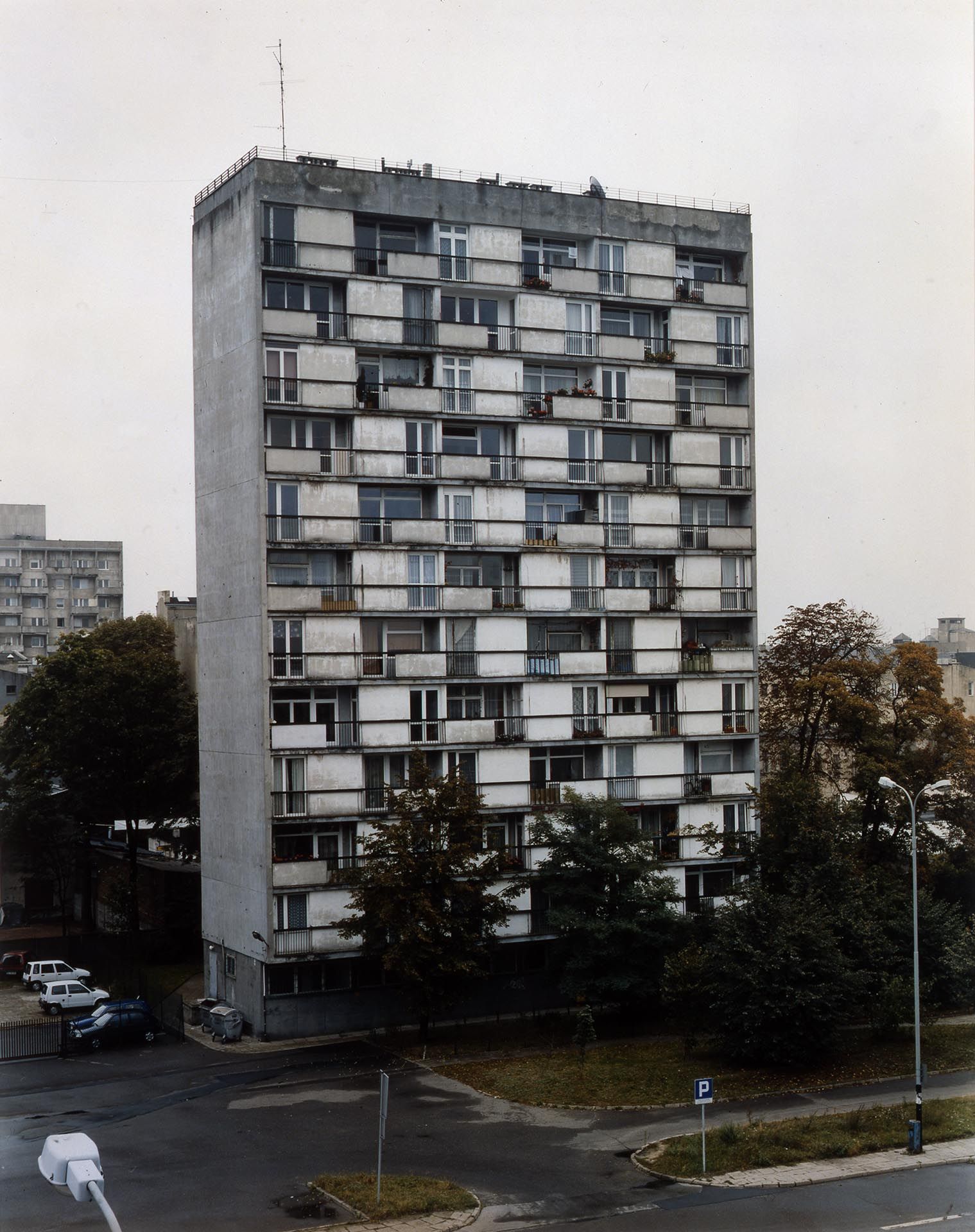 A photograph by Christopher Williams, titled Lodz, October 2, 2004, dated 2004.