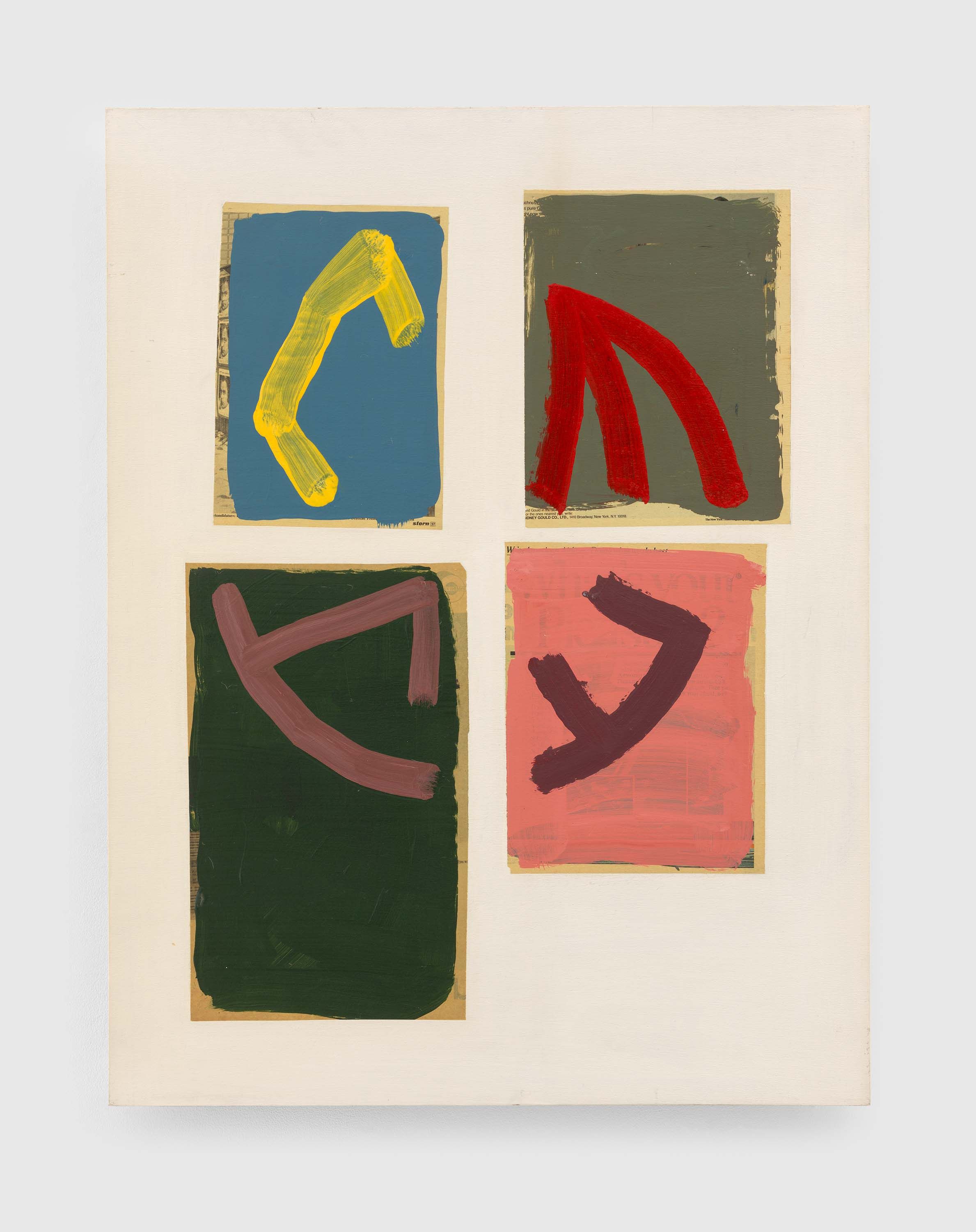 A painting by Al Taylor, titled SAA YA MKONO (A Wrist-Watch), dated 1982.