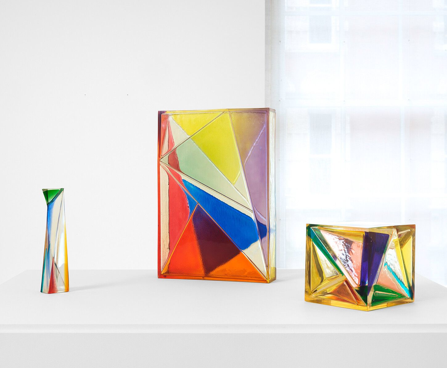 Installation view of the exhibition Black Moutnain College: The Experimenters, at David Zwirner in London, dated 2023