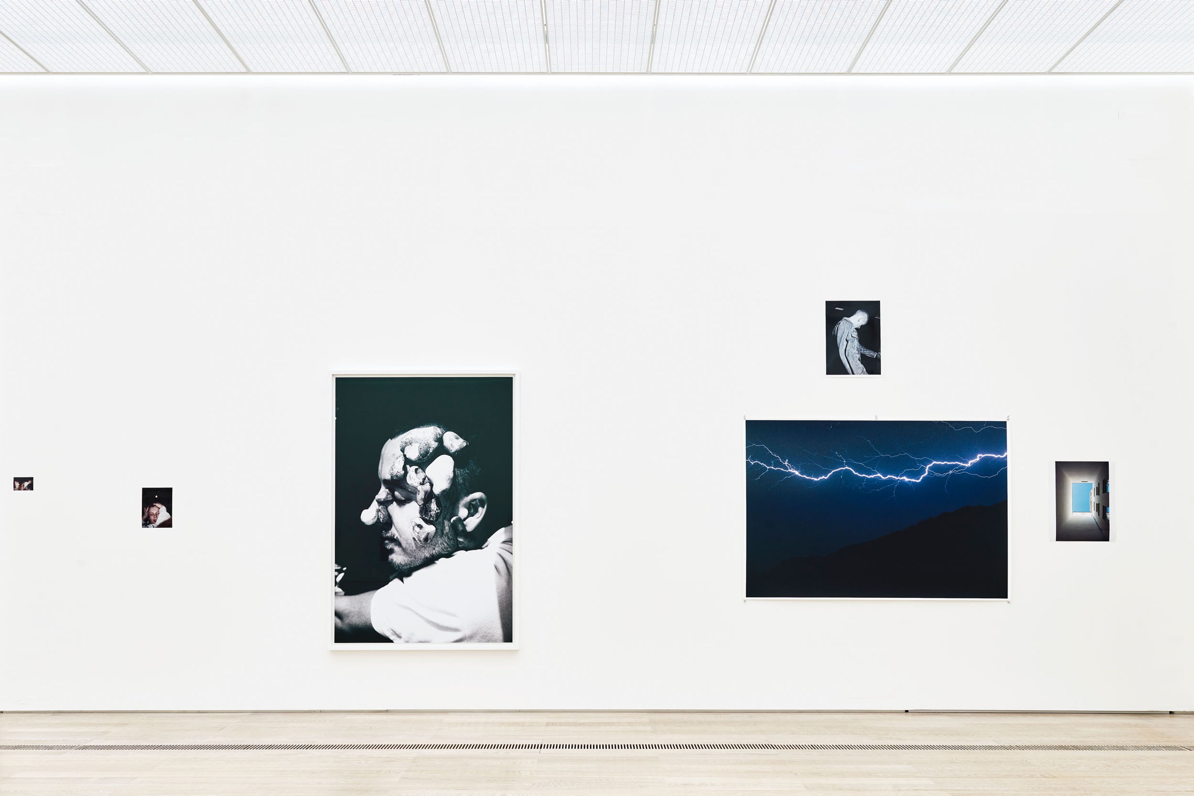 Installation view of the exhibition Wolfgang Tillmans at the Fondation Beyeler in Basel, Switzerland, dated 2017.