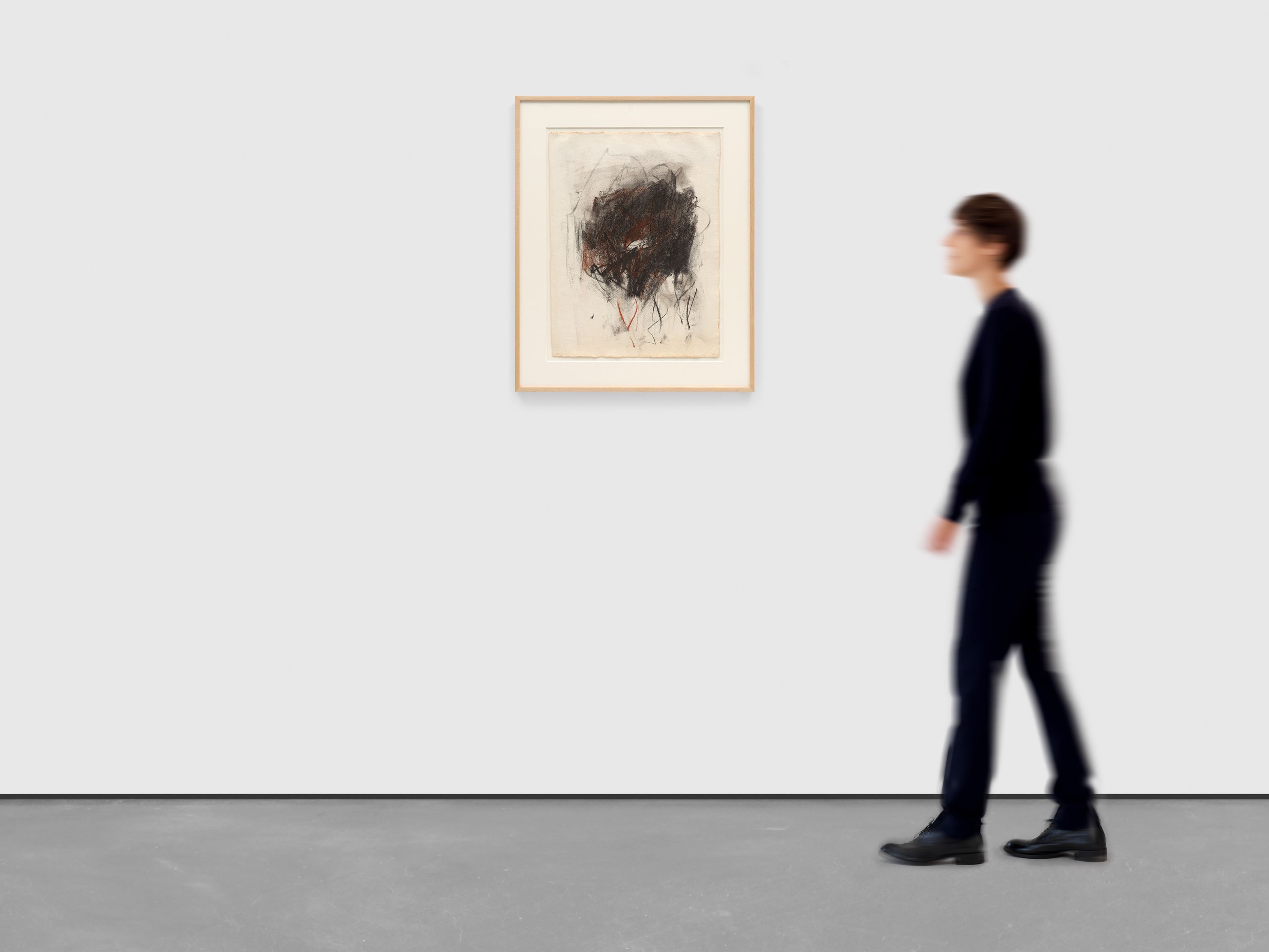 An untitled work on paper by Joan Mitchell, dated circa 1964.