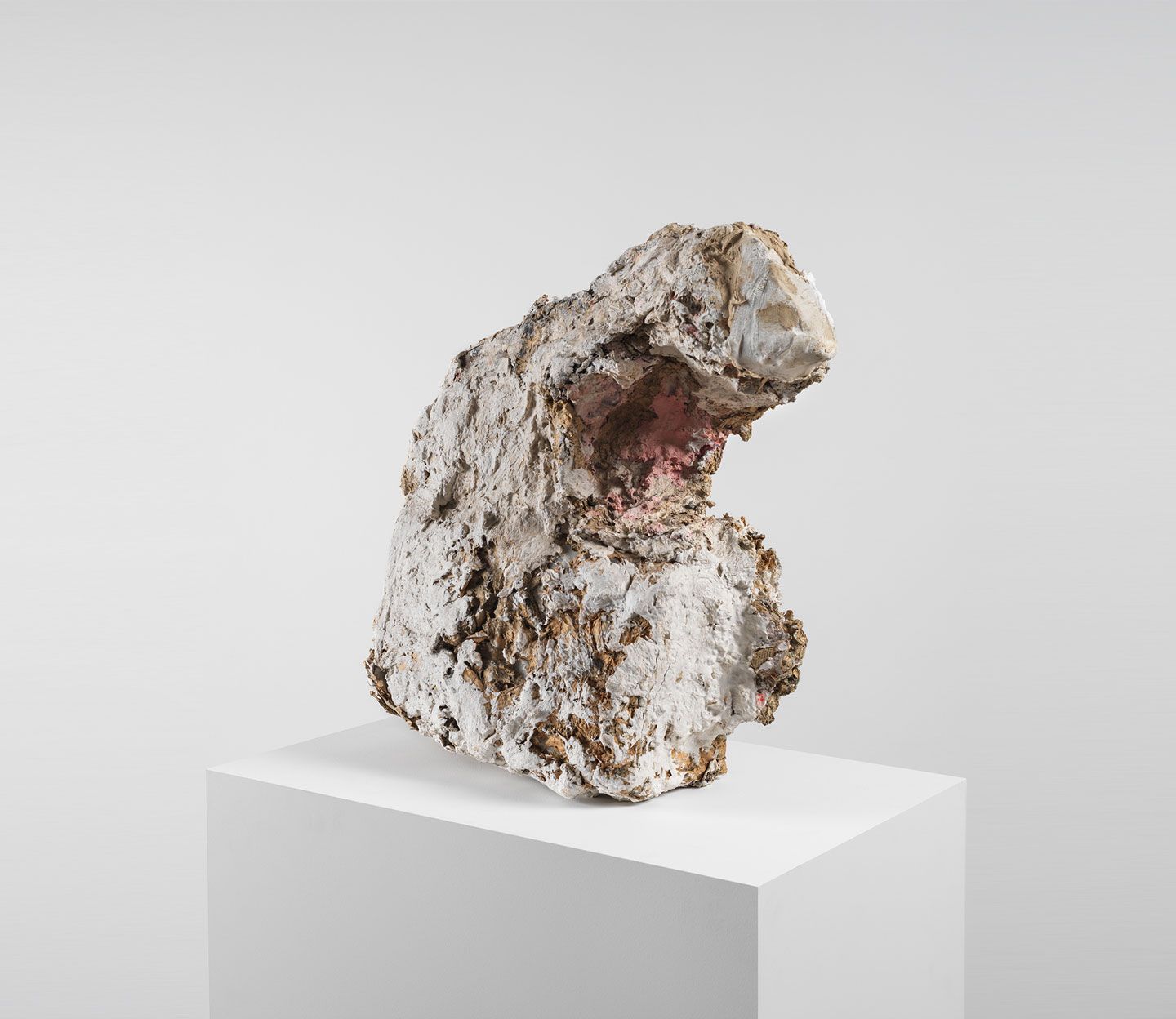 An untitled sculpture by Franz West, dated 1991.