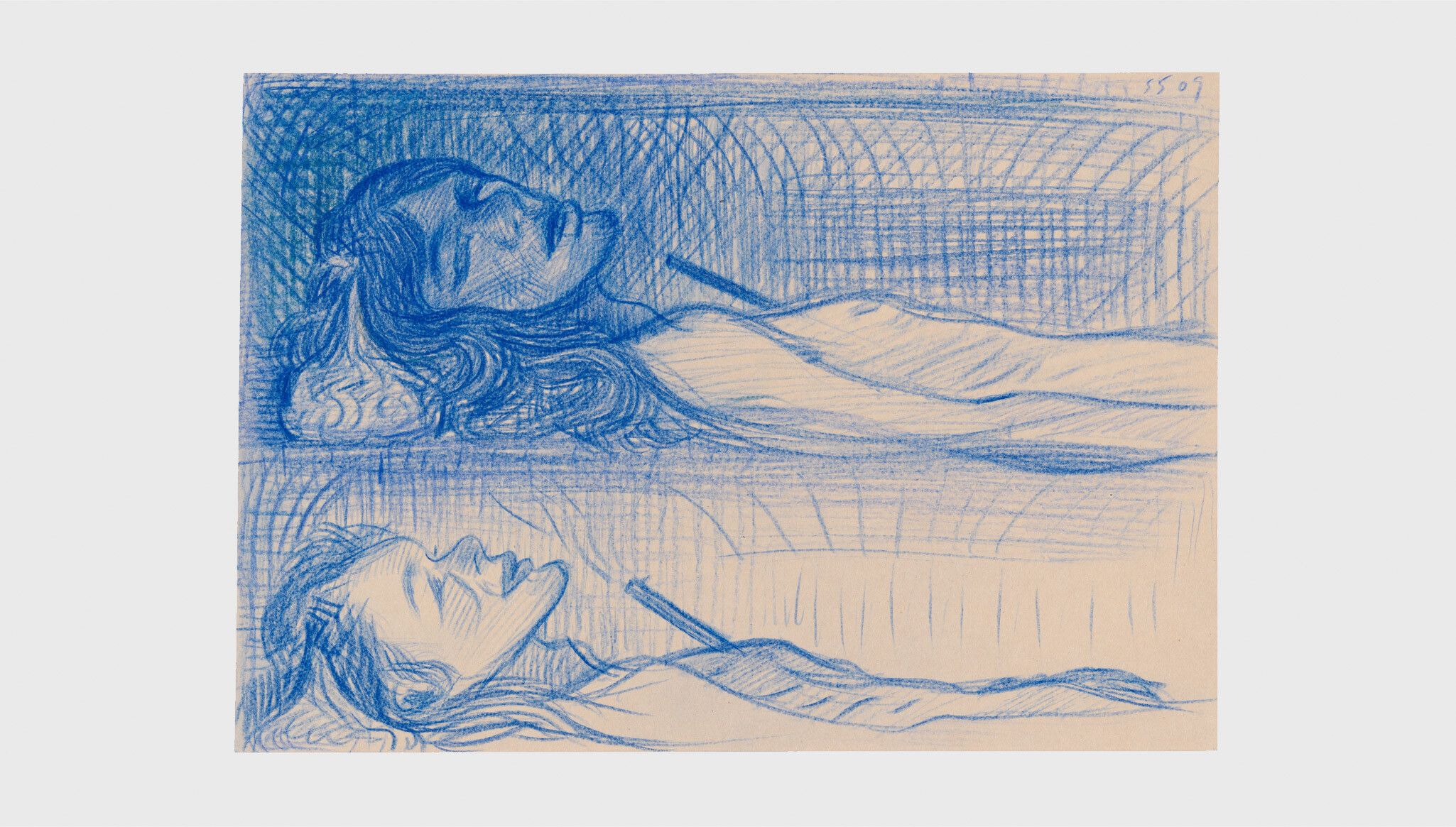A drawing by Steven Shearer, From A Collection of 27 Drawings, dated 2009 from 2011