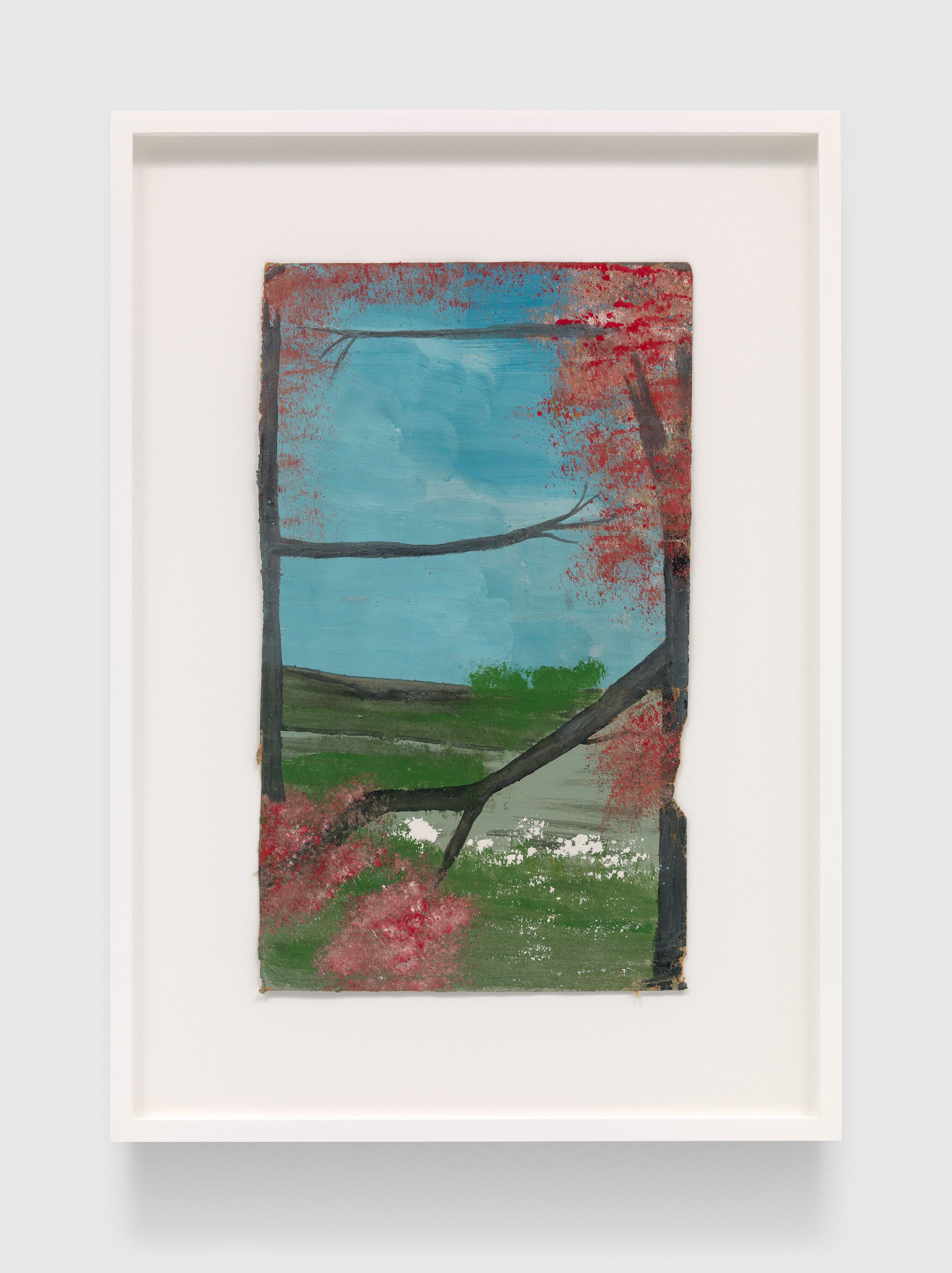 A painting by Frank Walter, called Untitled (Haiku Branches), n.d.
