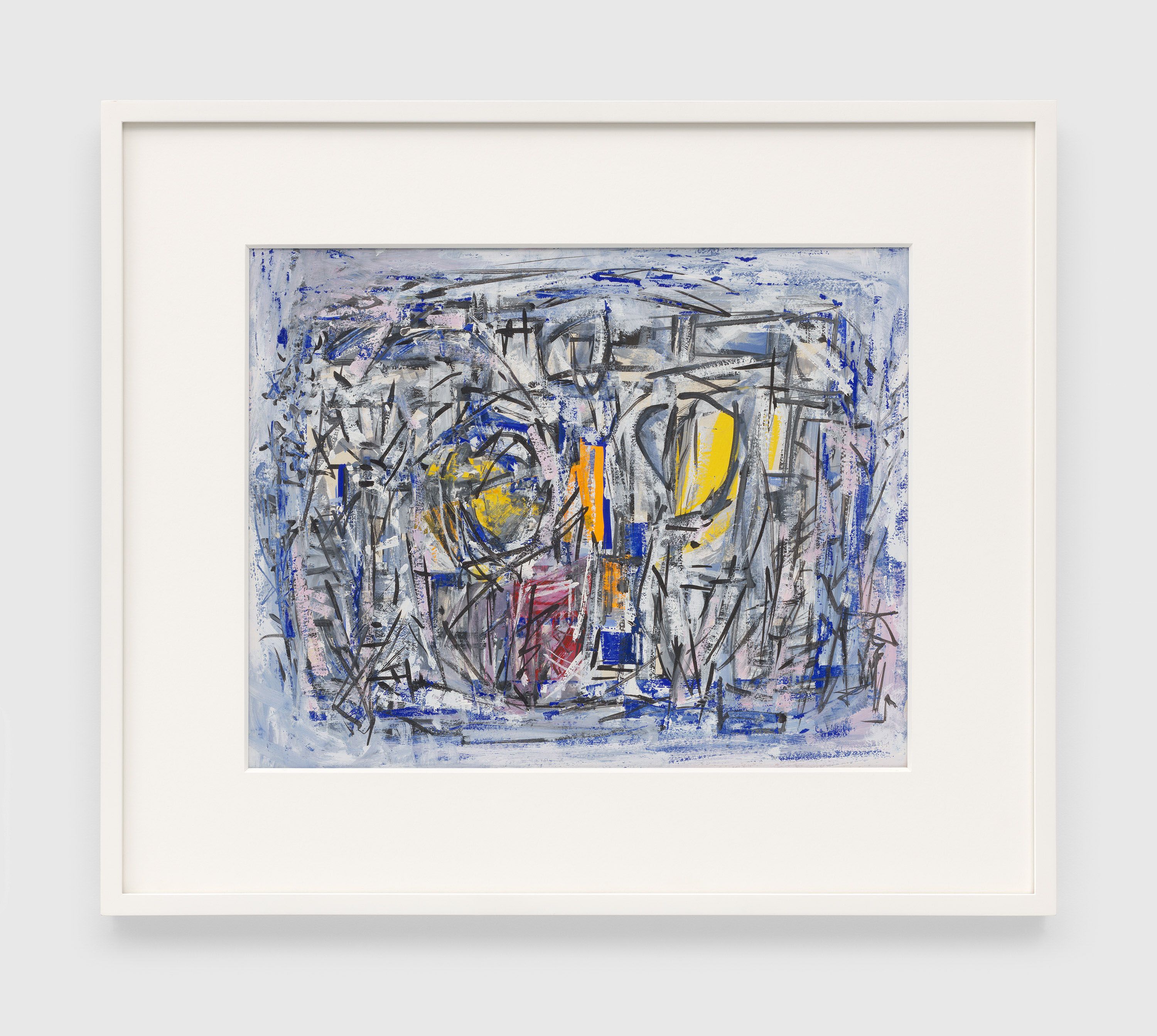 An untitled drawing by Ad Reinhardt, n.d.