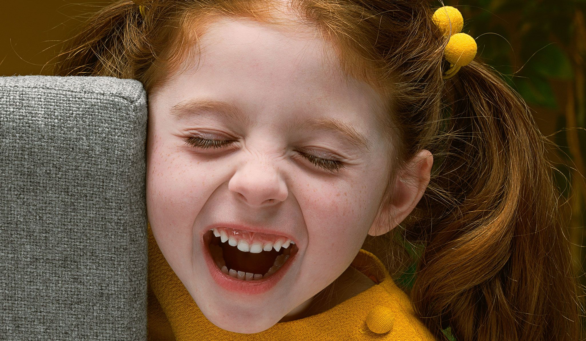 A detail from a photograph by Christopher Williams titled Model-Nr.: 1740 Rotznasen - Kinder Model Agentur Liesegangstr. 7A 40211 Düsseldorf Studio Rhein Verlag, Düsseldorf January 28, 2016, dated 2016