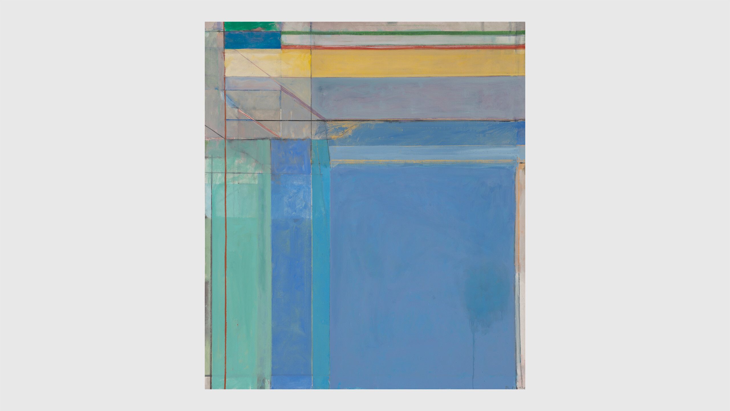 A work from Richard Diebenkorn