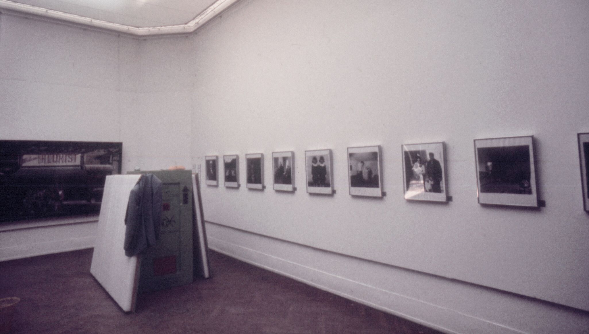 An Installation view, Diane Arbus: A box of ten photographs, American Pavilion, Venice Biennale, dated 1972