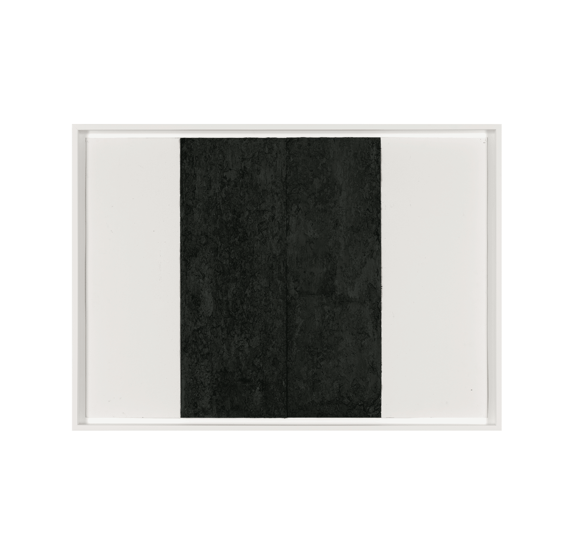 A drawing by Richard Serra, titled Cape Breton Horizontal Reversal #8, dated 2014.