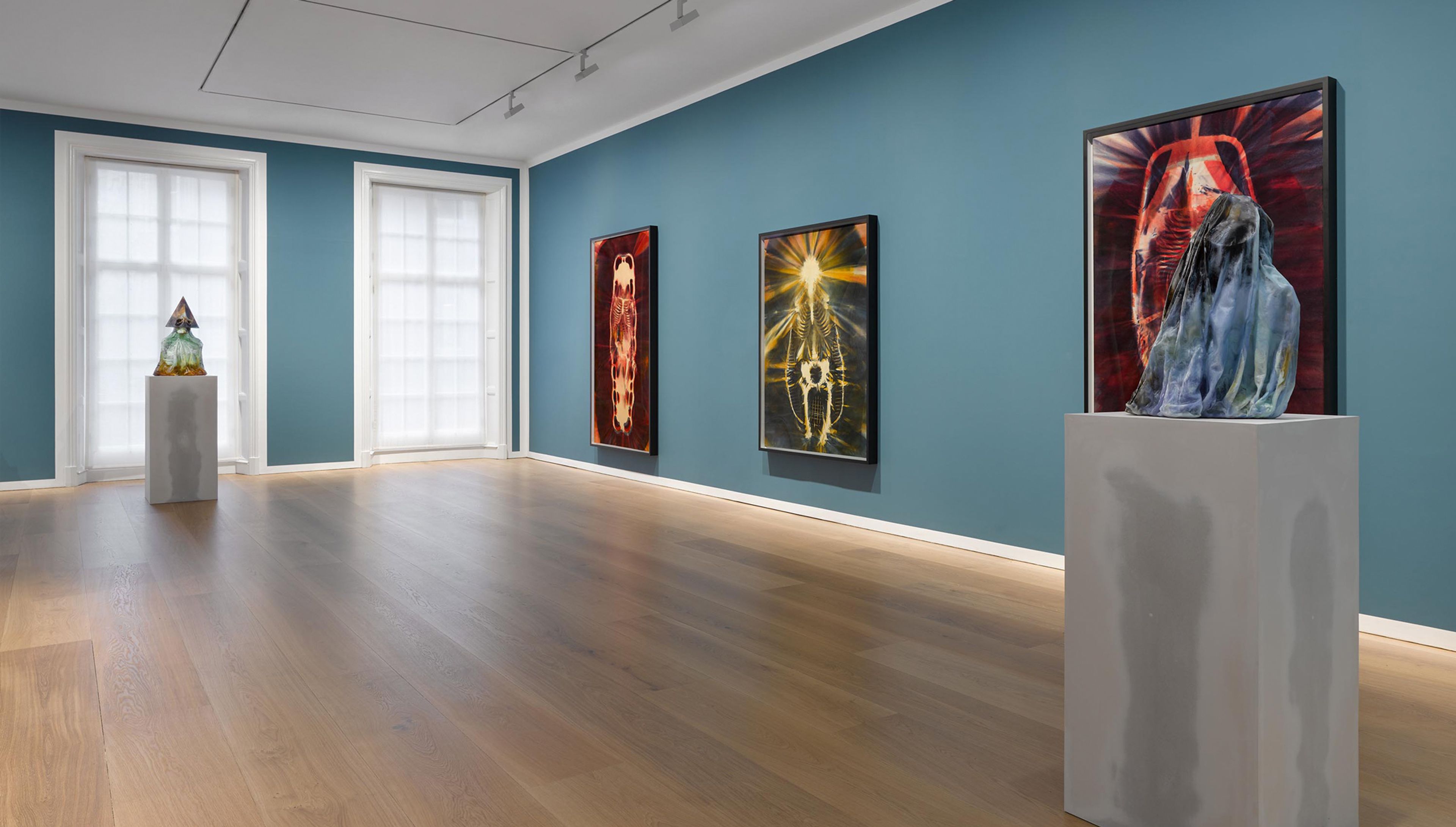 Installation view of the exhibition Andra Ursuța: Joy Revision at David Zwirner London, 2022