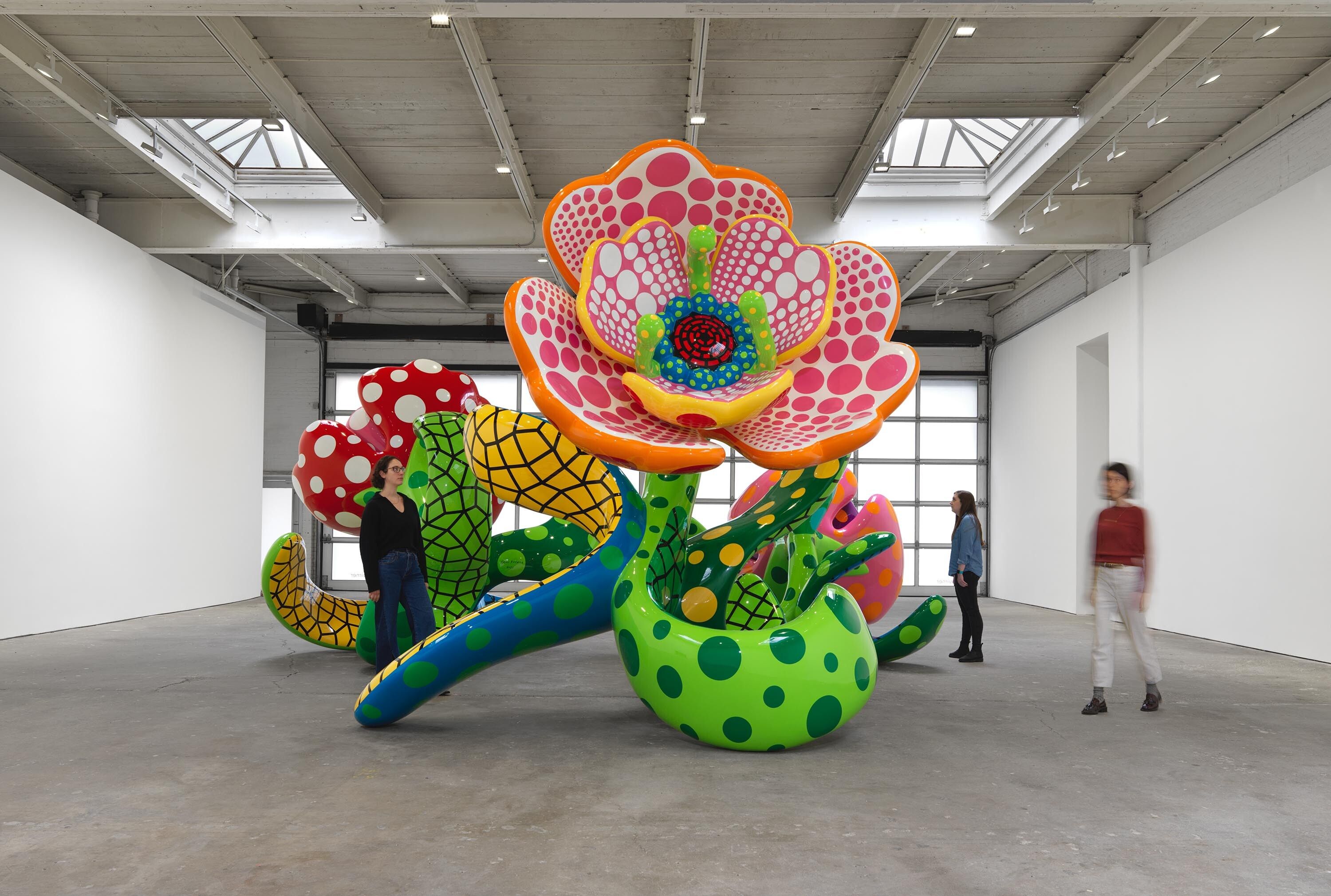 Yayoi Kusama Exhibition | I Spend Each Day Embracing Flowers