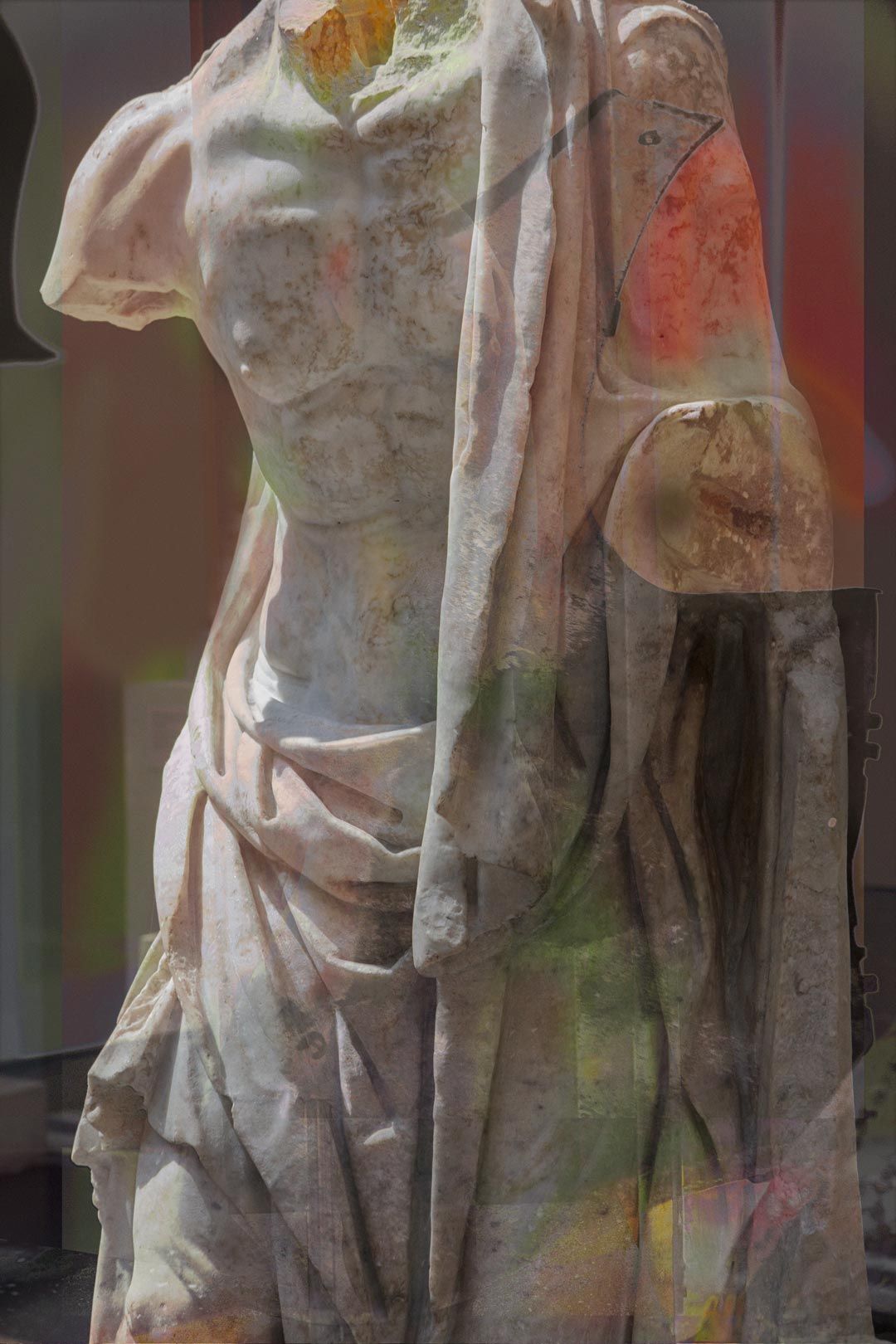 A photograph by James Welling, titled 3092, dated 2018.