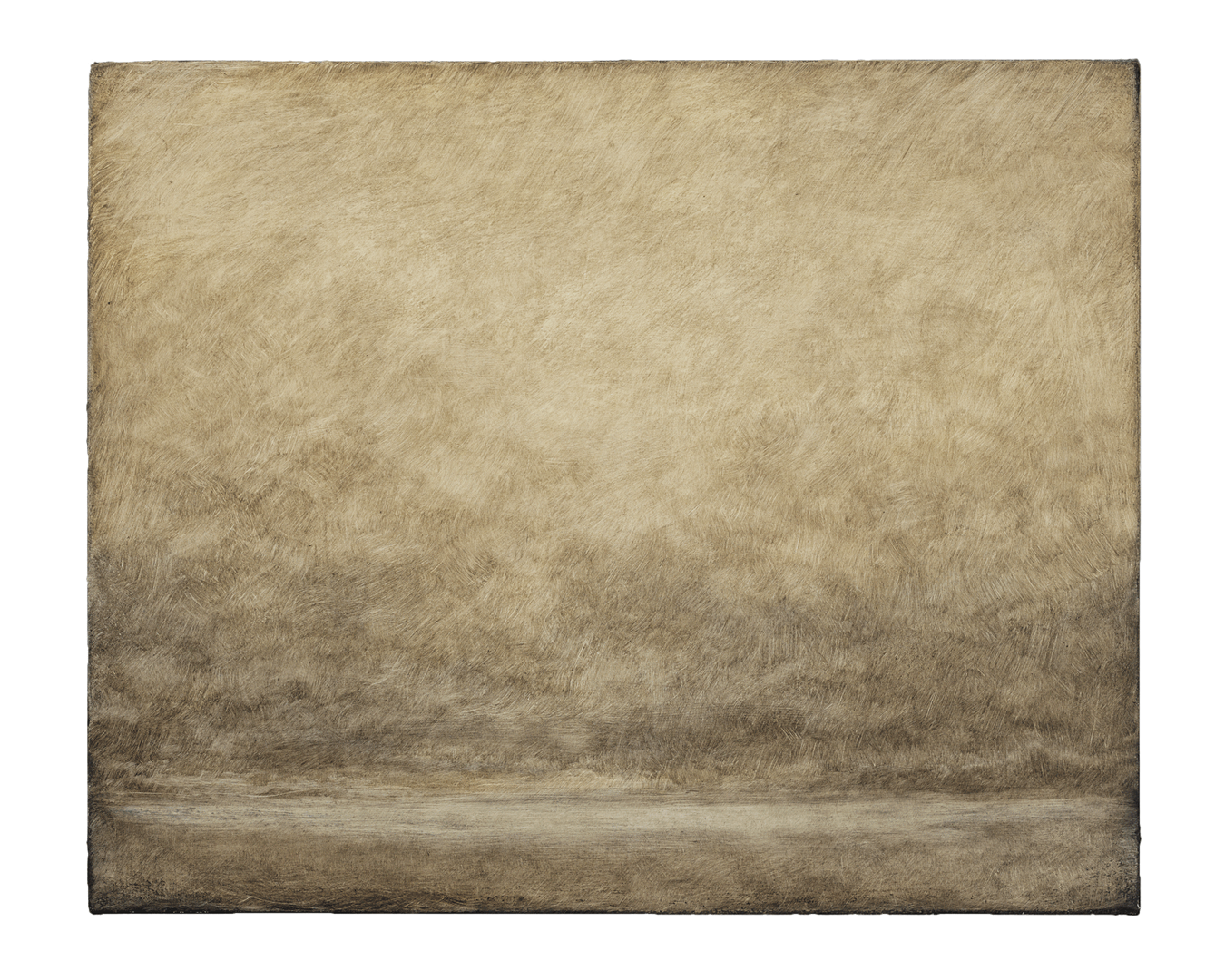 An oil painting on canvas by Lucas Arruda, titled, Untitled (from the Deserto-Modelo series), dated 2018.