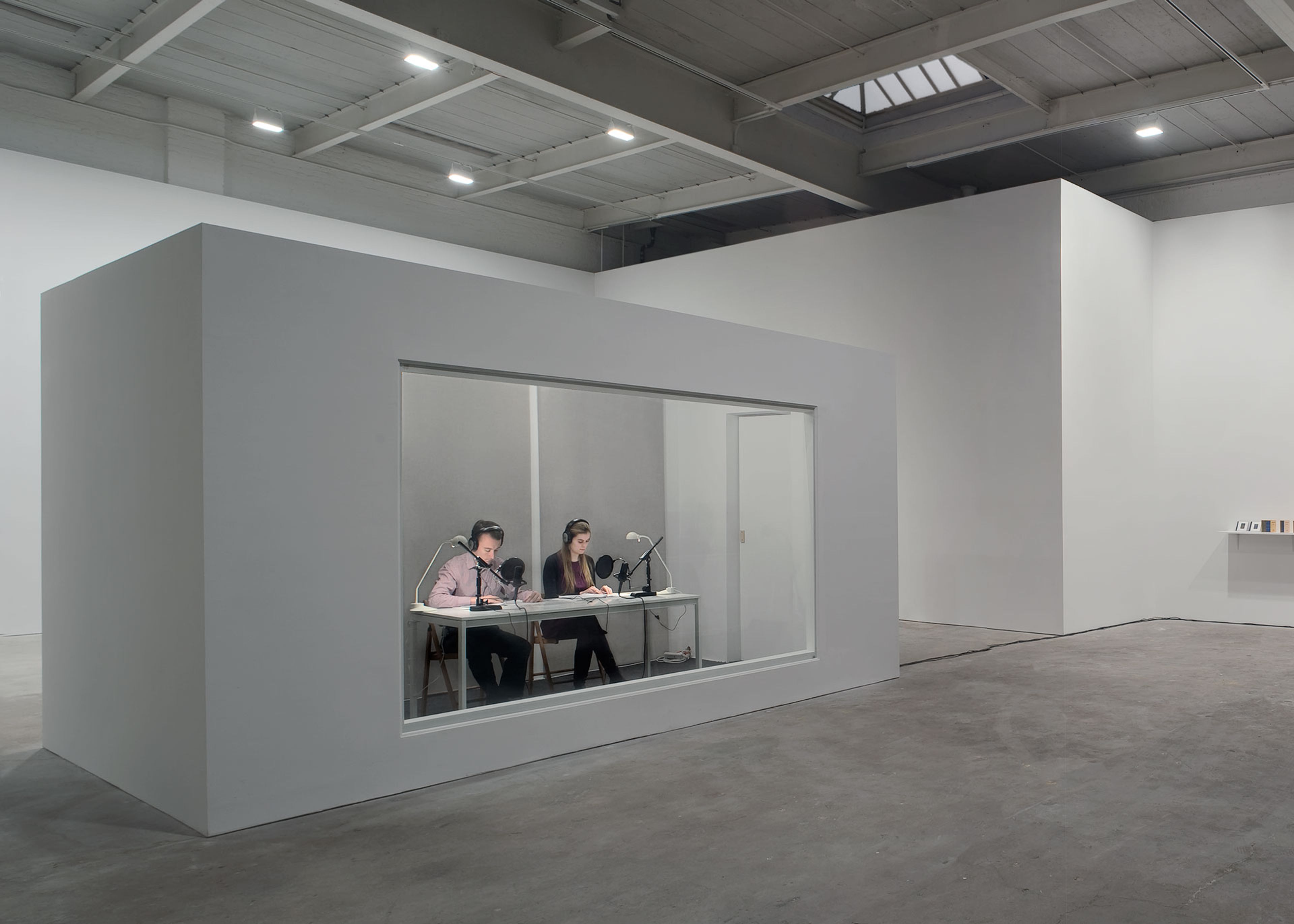 Installation view of On Kawara: One Million Years, at David Zwirner in New York, dated 2009