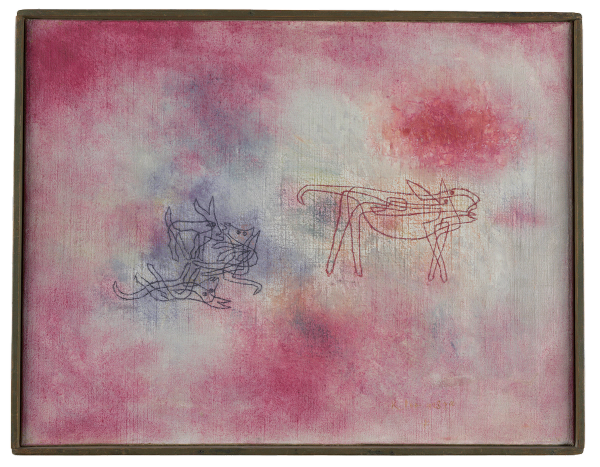 Paul Klee — Sie brült, wir spielen (She Bellows, We Play), 1928, 70