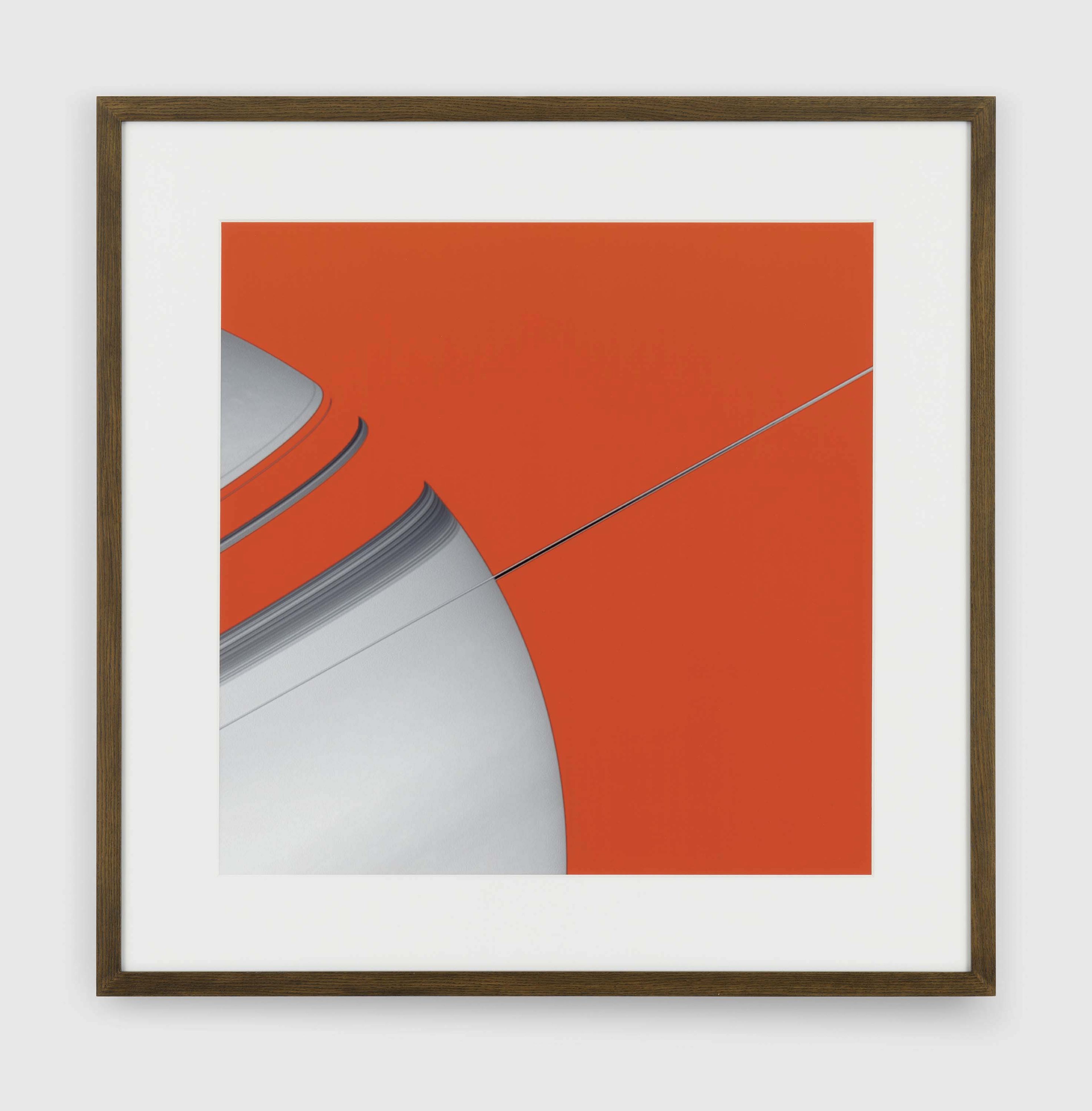 A chromogenic print by Thomas Ruff, titled cassini 16, dated 2009.