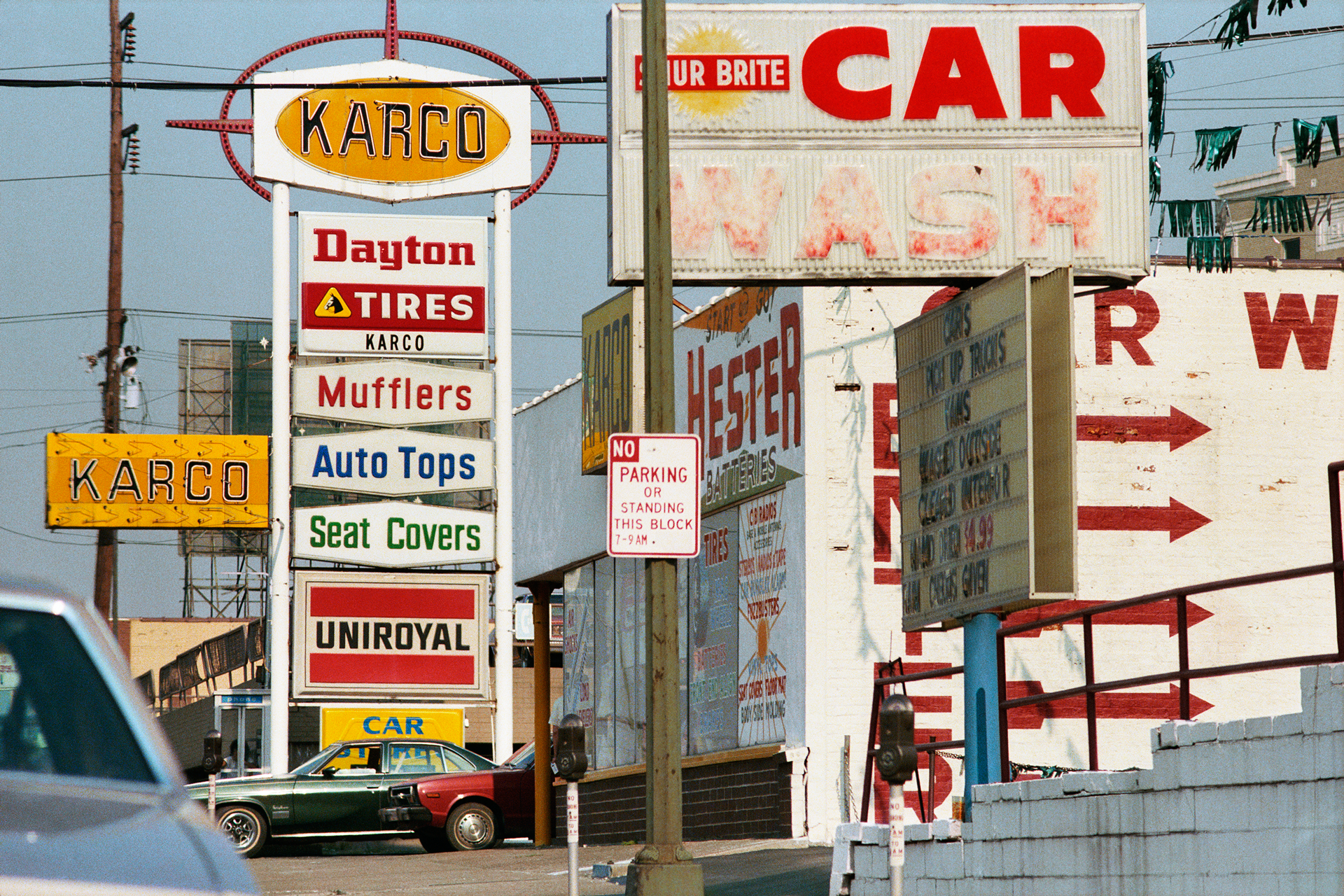 An untitled photograph by William Eggleston, circa 1983 to 1986.