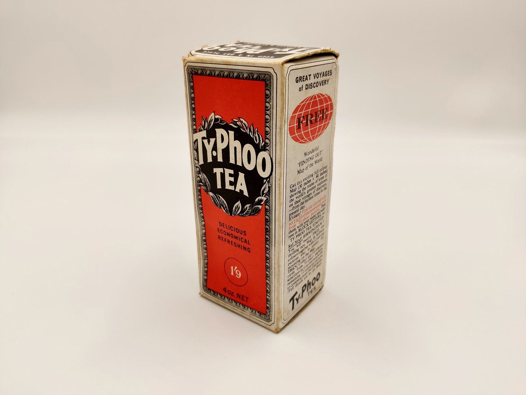 Typhoo Tea packet from the 1960s
