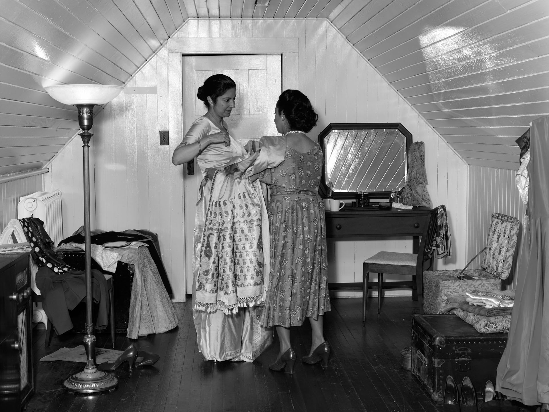 A photograph by Stan Douglas, titled Dresser, 1949, dated 2010. 