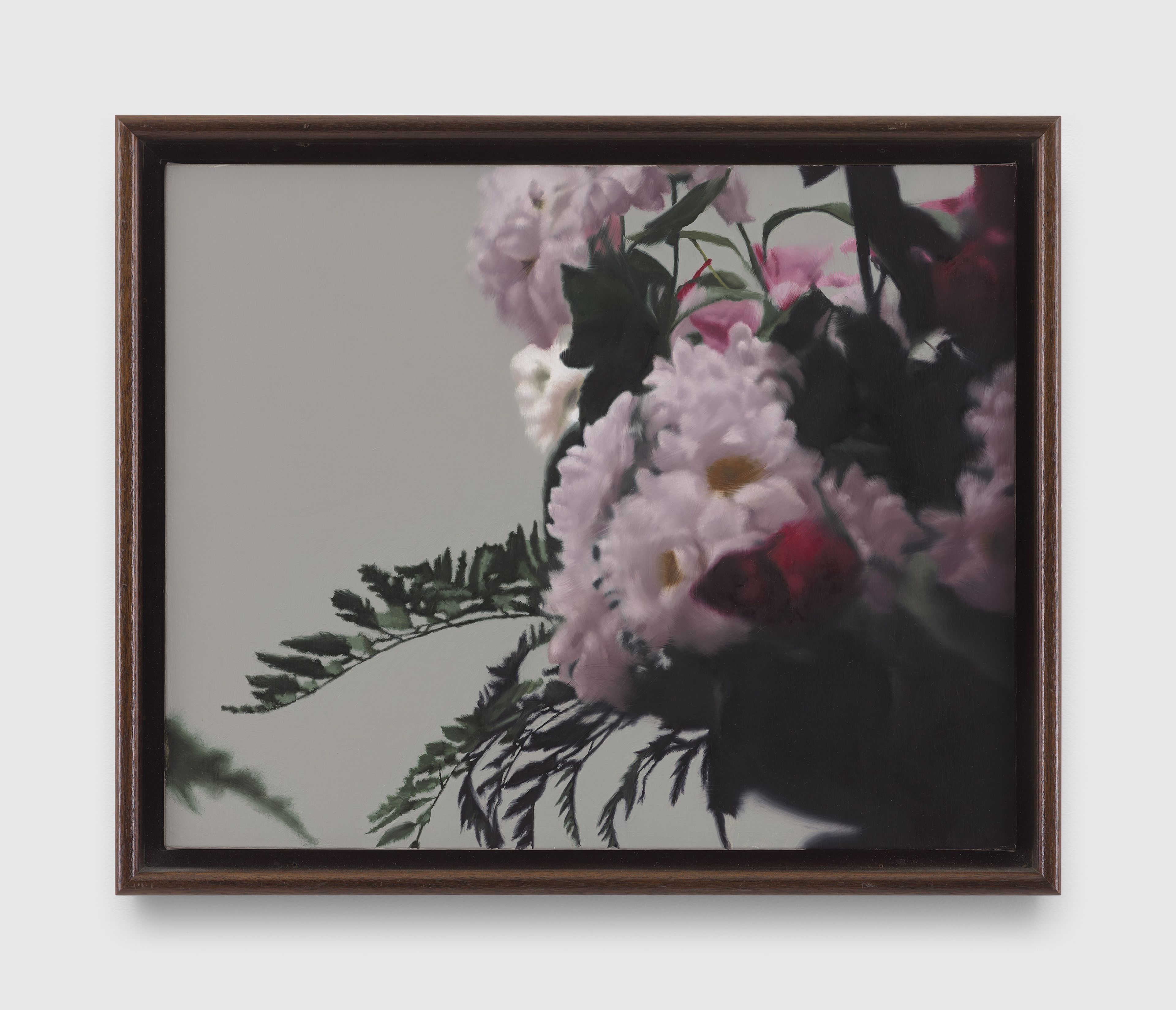 A painting by Gerhard Richter, titled Blumen, dated 1992.