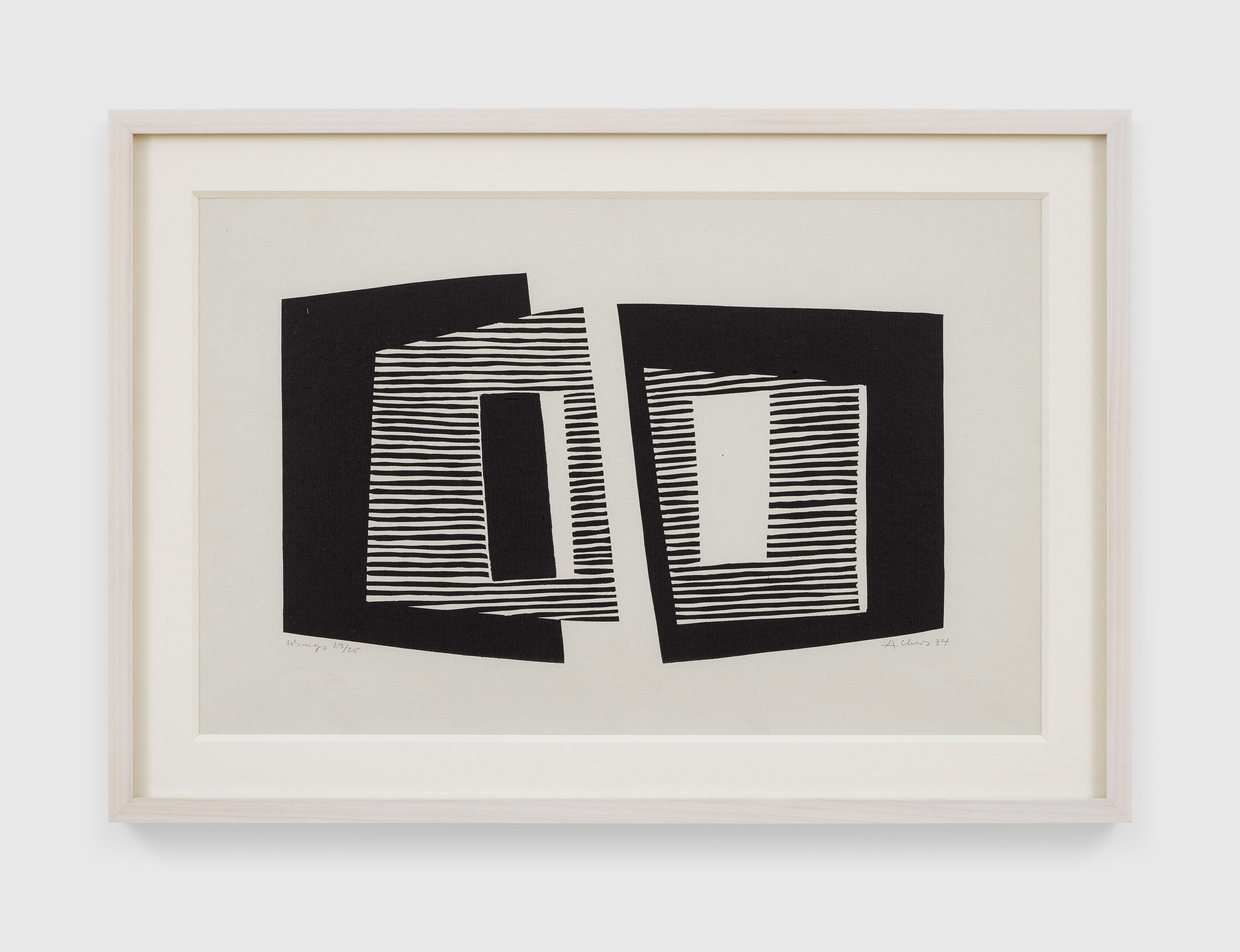 Josef Albers: Wings, 1934 | David Zwirner