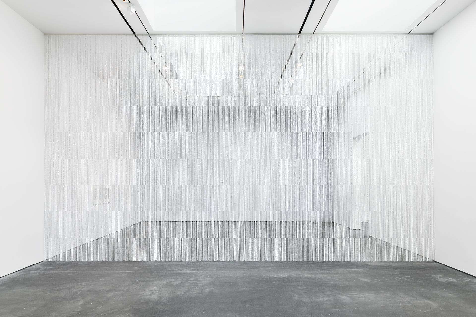 "Untitled" (Chemo) A sculpture by Felix Gonzalez-Torres, titled "Untitled" (Chemo), dated 1991.