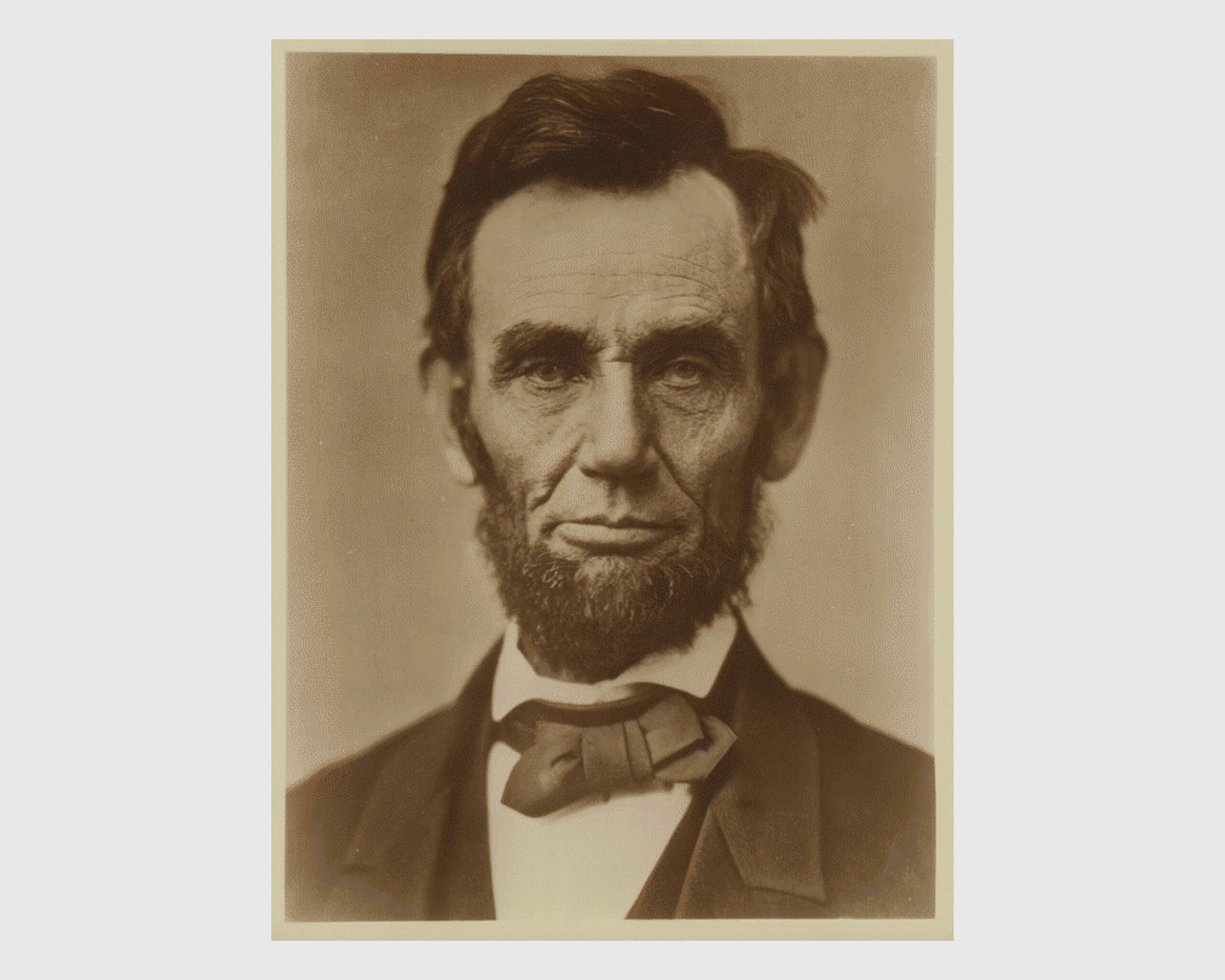 Alexander Gardner, Abraham Lincoln, Washington, November, 15, 1863. (From the Photographic Portraits of Abraham Lincoln; Lincoln Memorial University; The Meserve Collection, 1941.) 