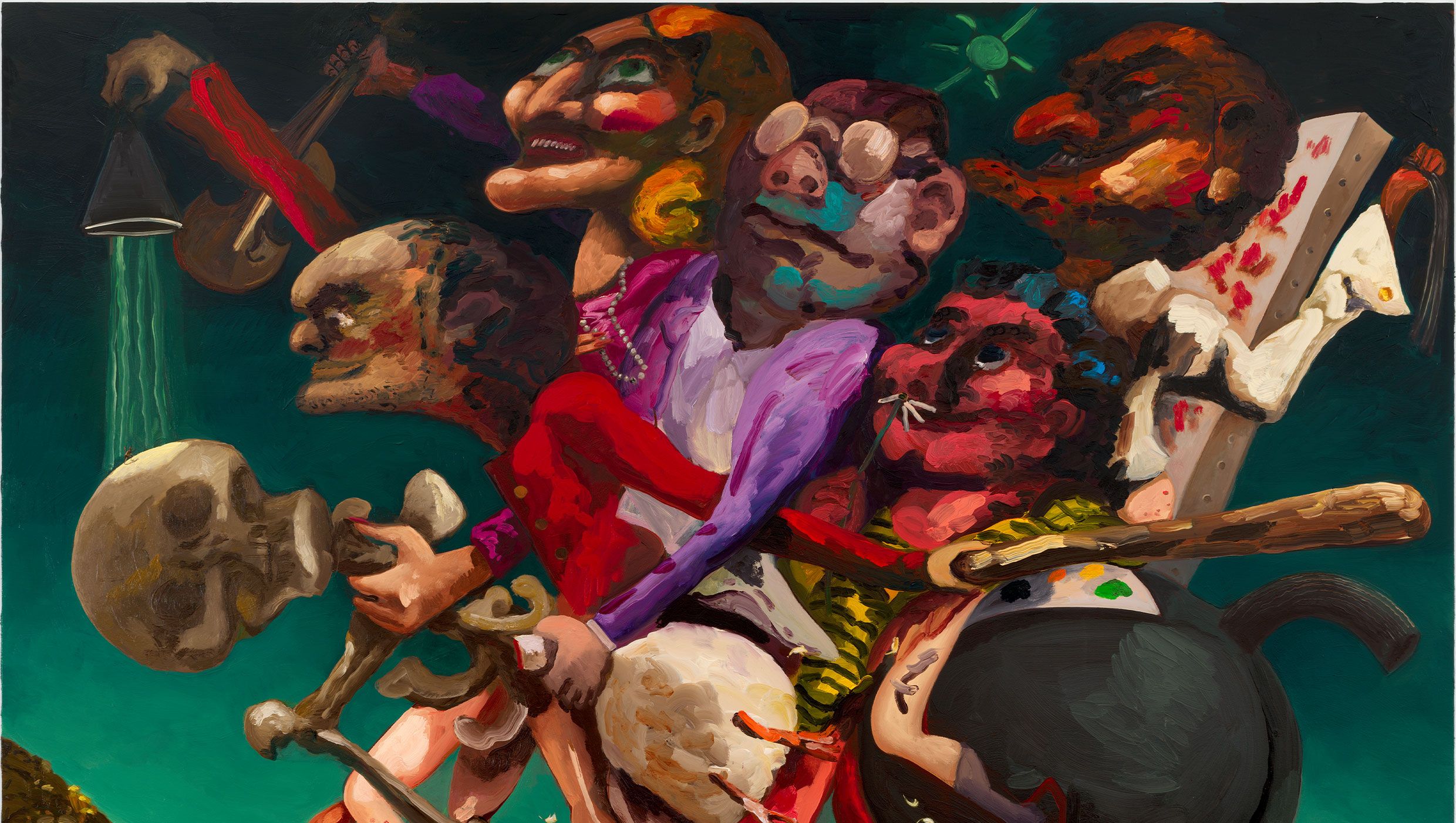 Work by Dana Schutz