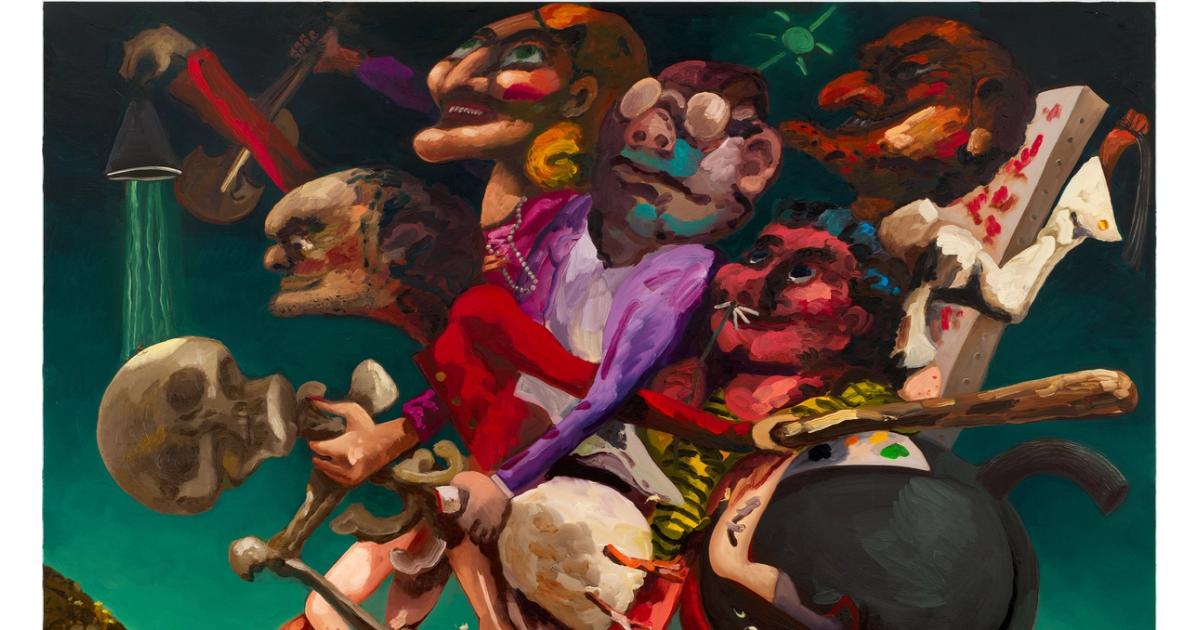 Work by Dana Schutz