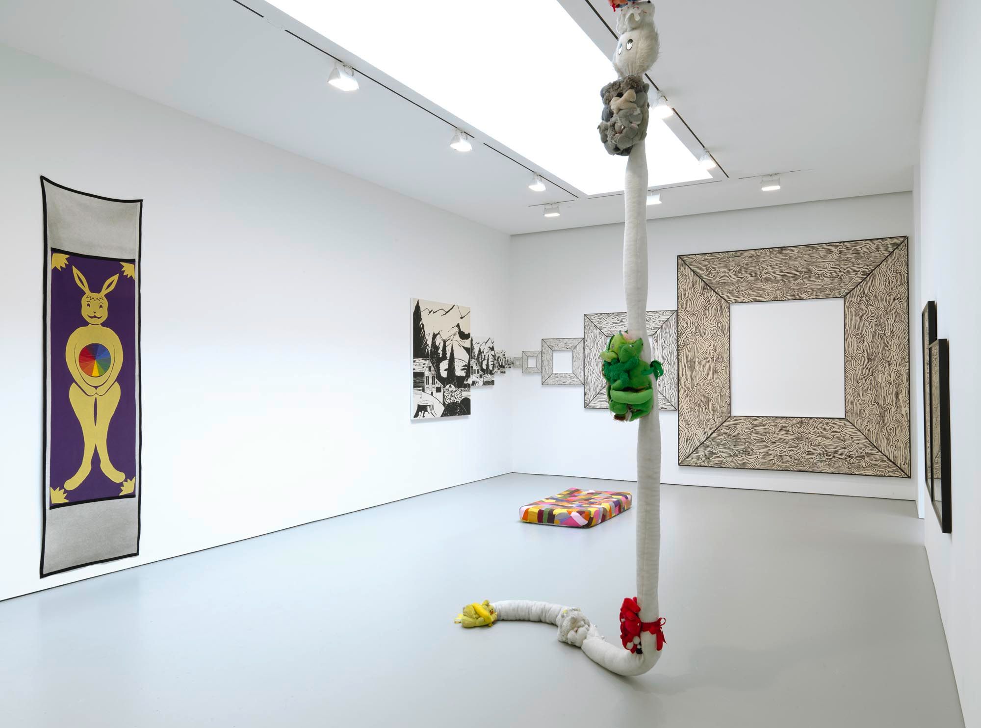 An installation view of the exhibition No Problem: Cologne/New York1984-1989, at David Zwirner New York, dated 2014.