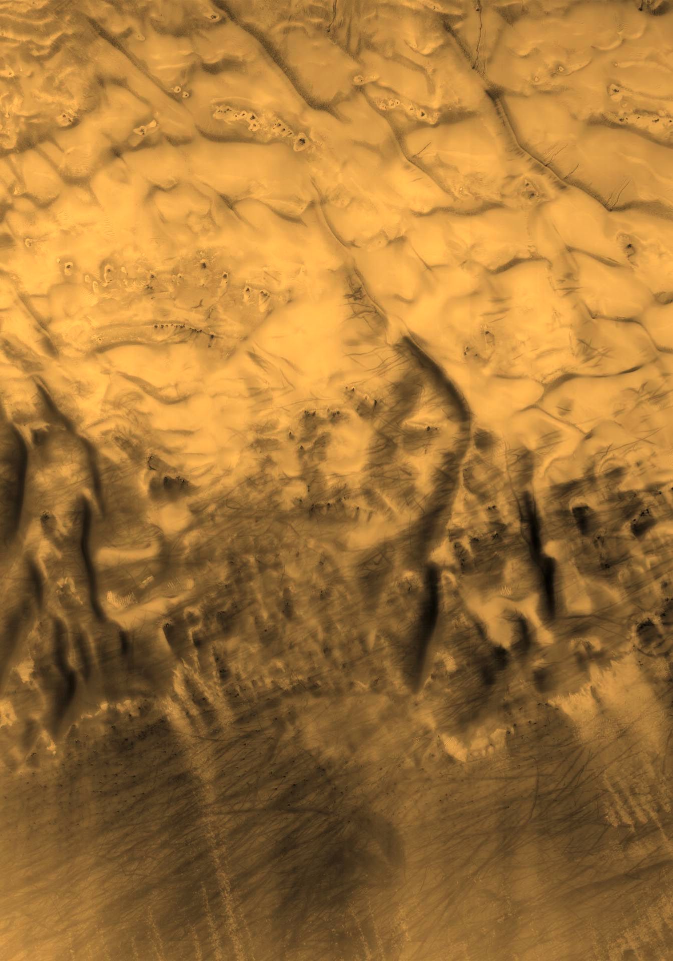 A photograph by Thomas Ruff, titled ma.r.s.08 II, dated 2012.
