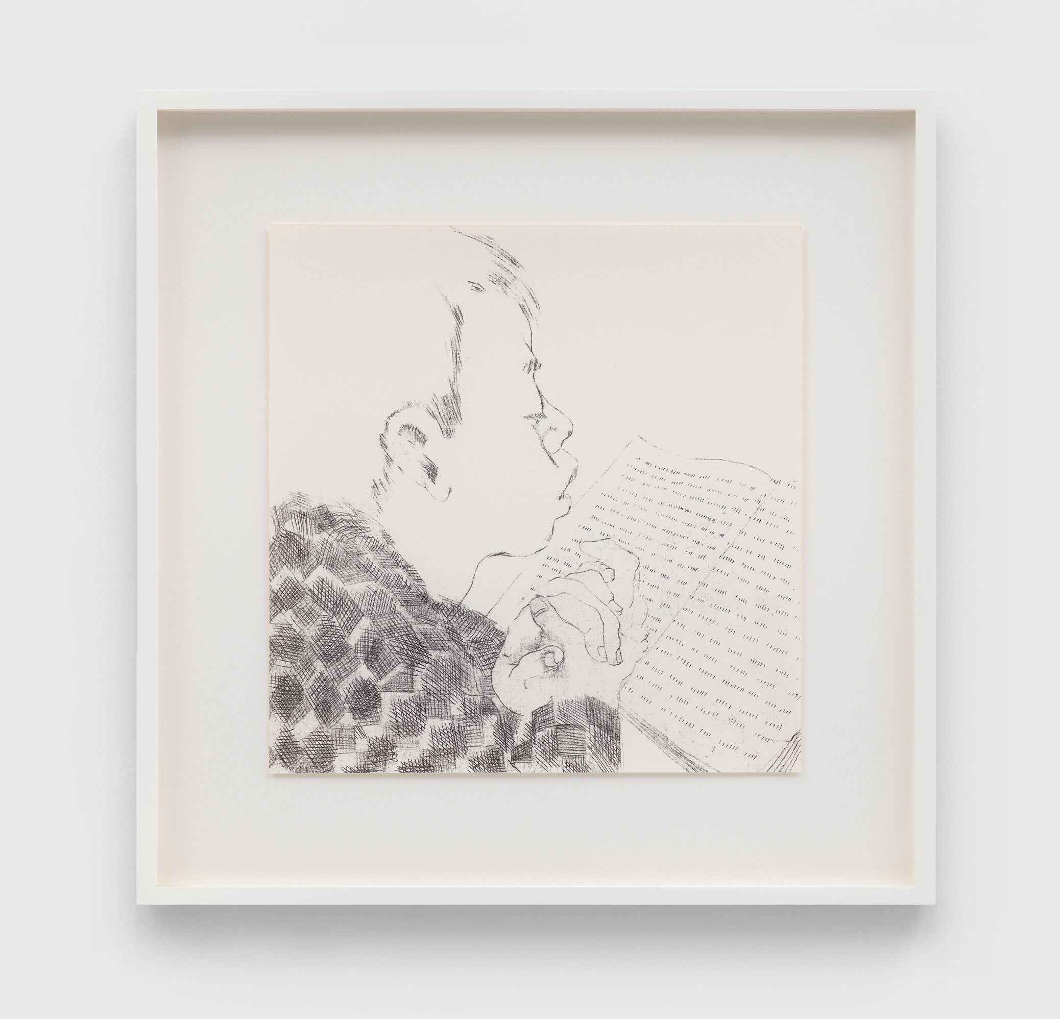 A print by Ruth Asawa, titled Hudson (TAM.1565, Hudson Lanier), dated 1965.