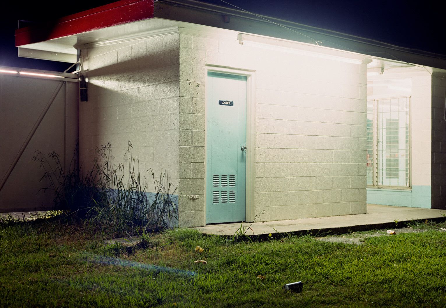 An untitled pigment print by William Eggleston, circa 1973 to 1978.