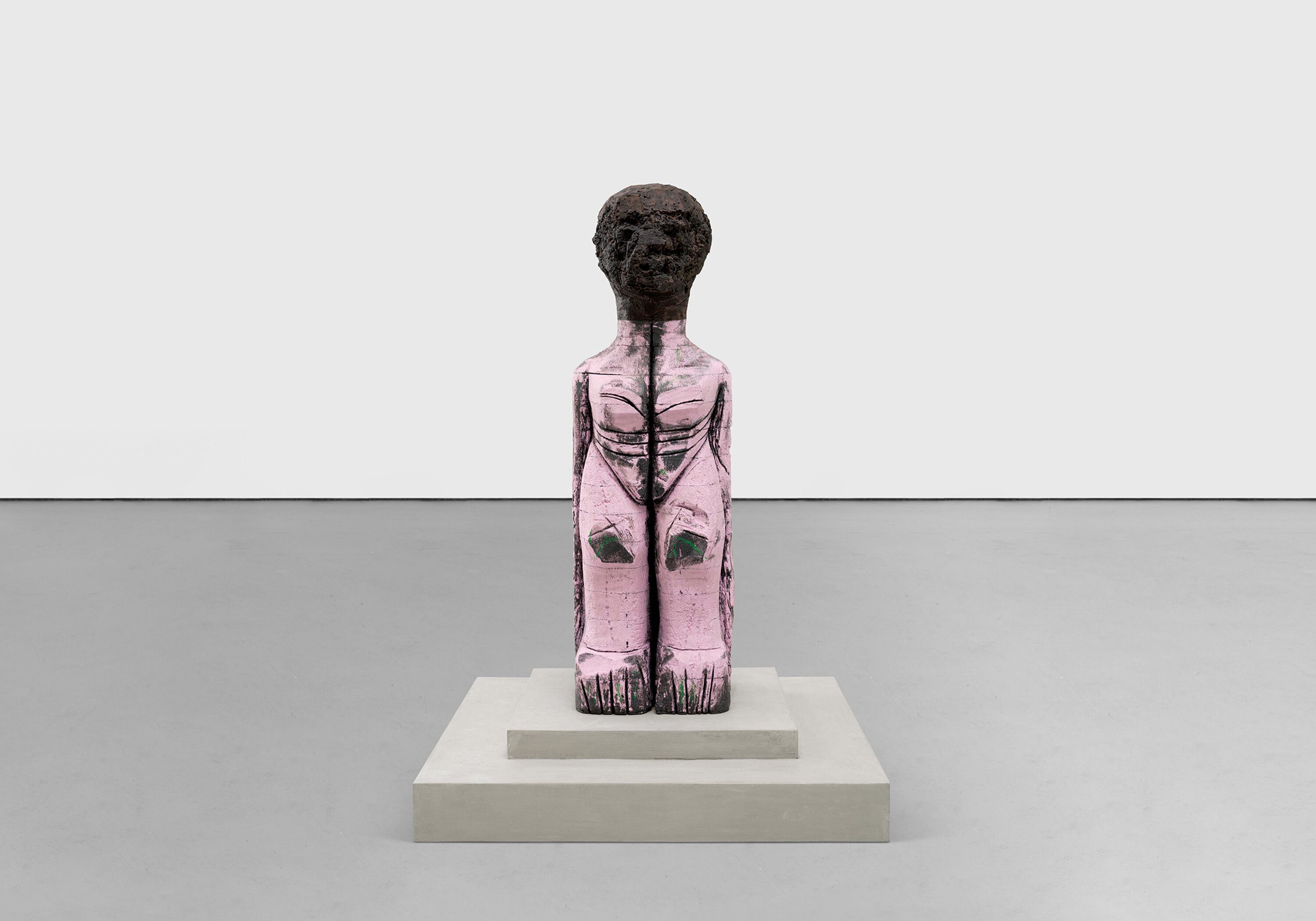 A sculpture by Huma Bhabha, titled What Should it Be, dated 2024.