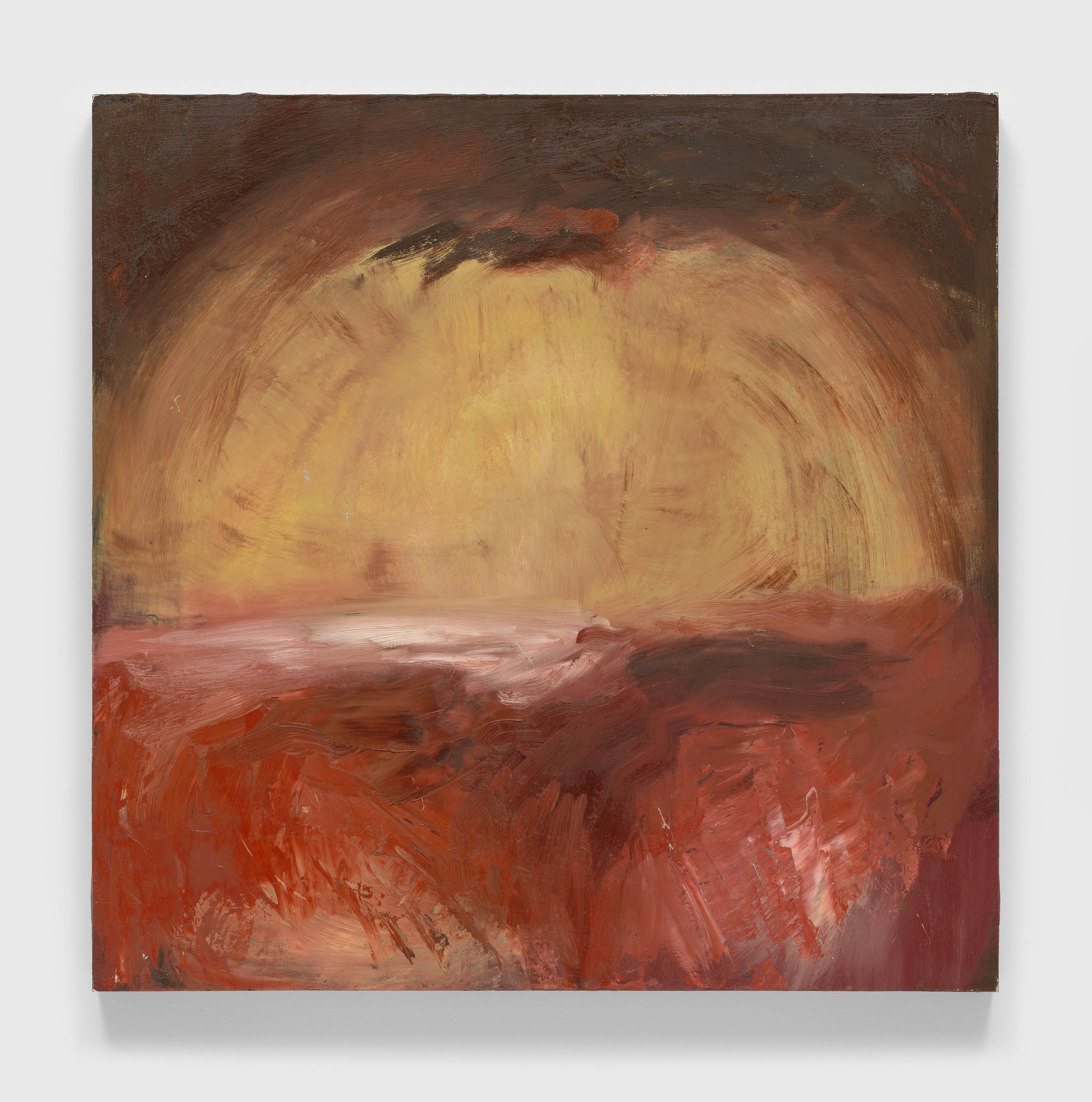 A mixed media artwork by Jesse Murry, titled A Deluge after Turner, dated 1992.