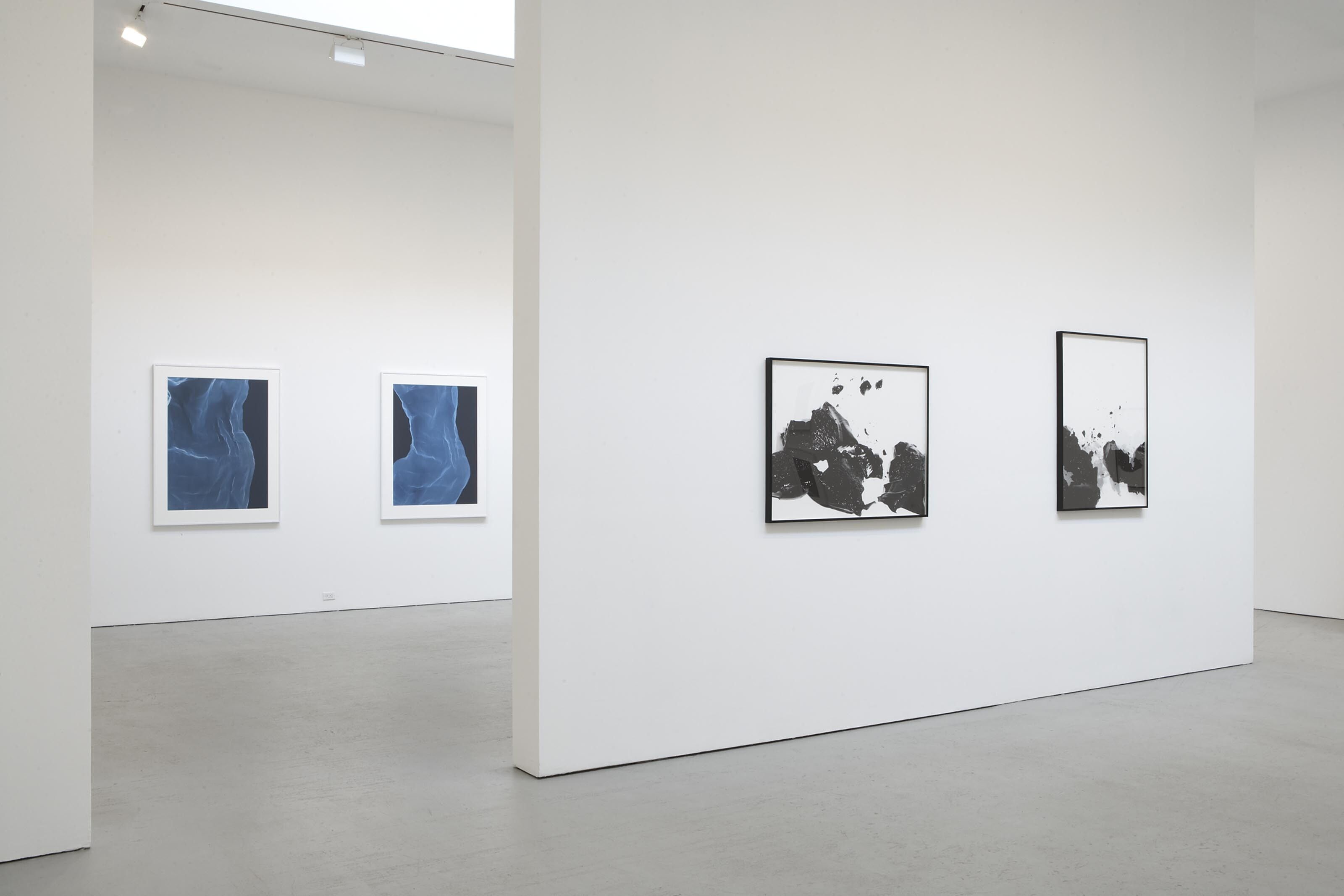 Installation view of the exhibition, Works 1980–2008, at David Zwirner in New York, dated 2008.