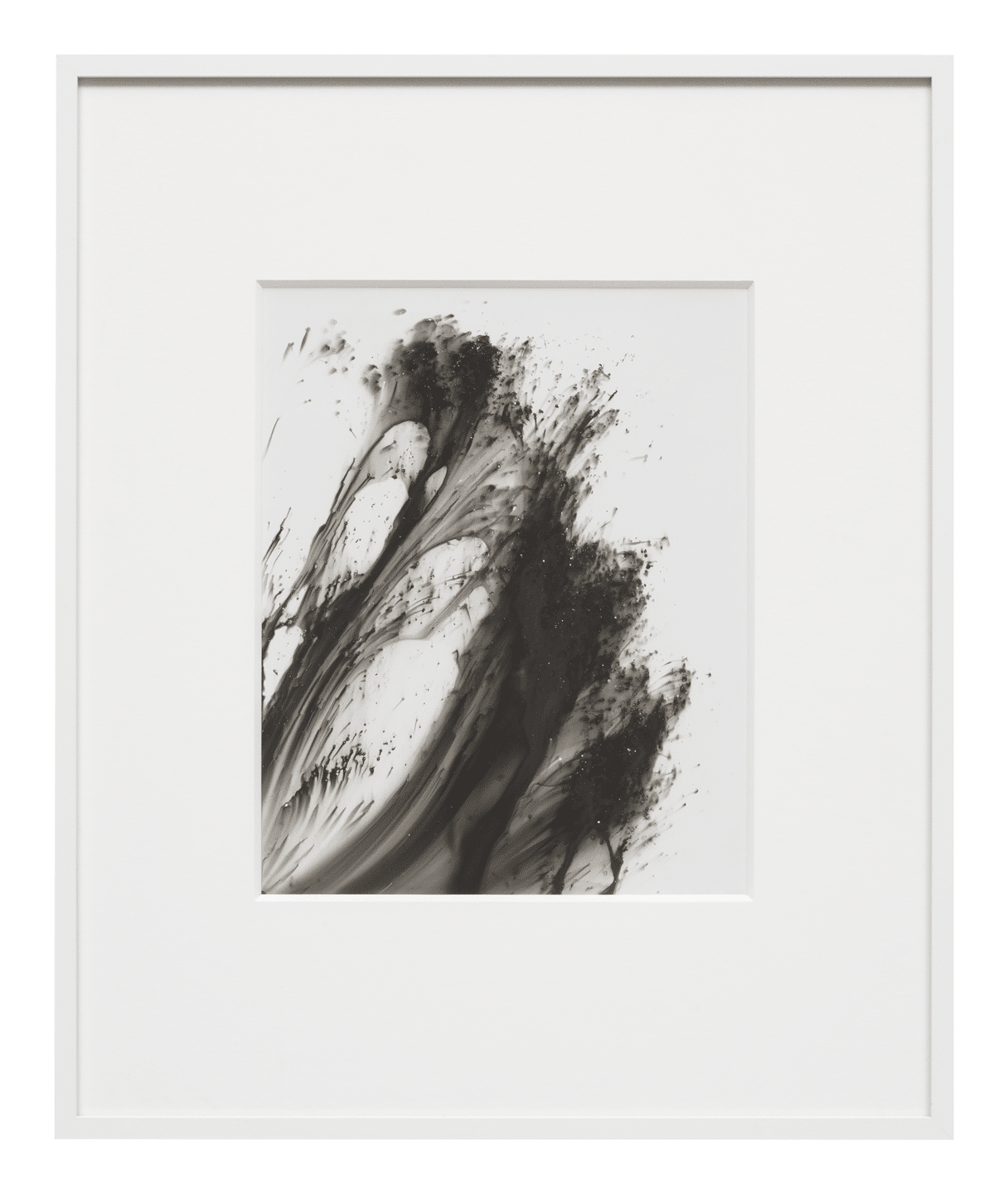 A chemigram on chromogenic paper by James Welling, titled Chemical, dated 2015.