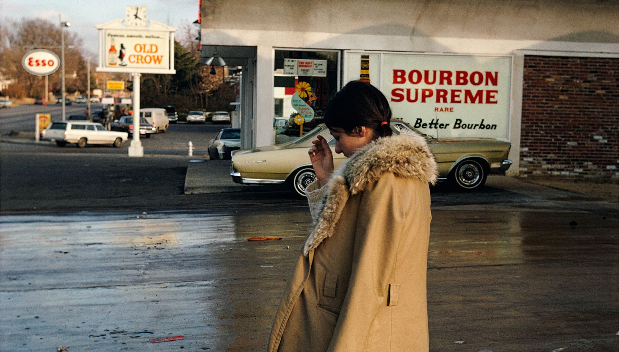 A detail of an untitled photograph by William Eggleston, dated 1970-1973.