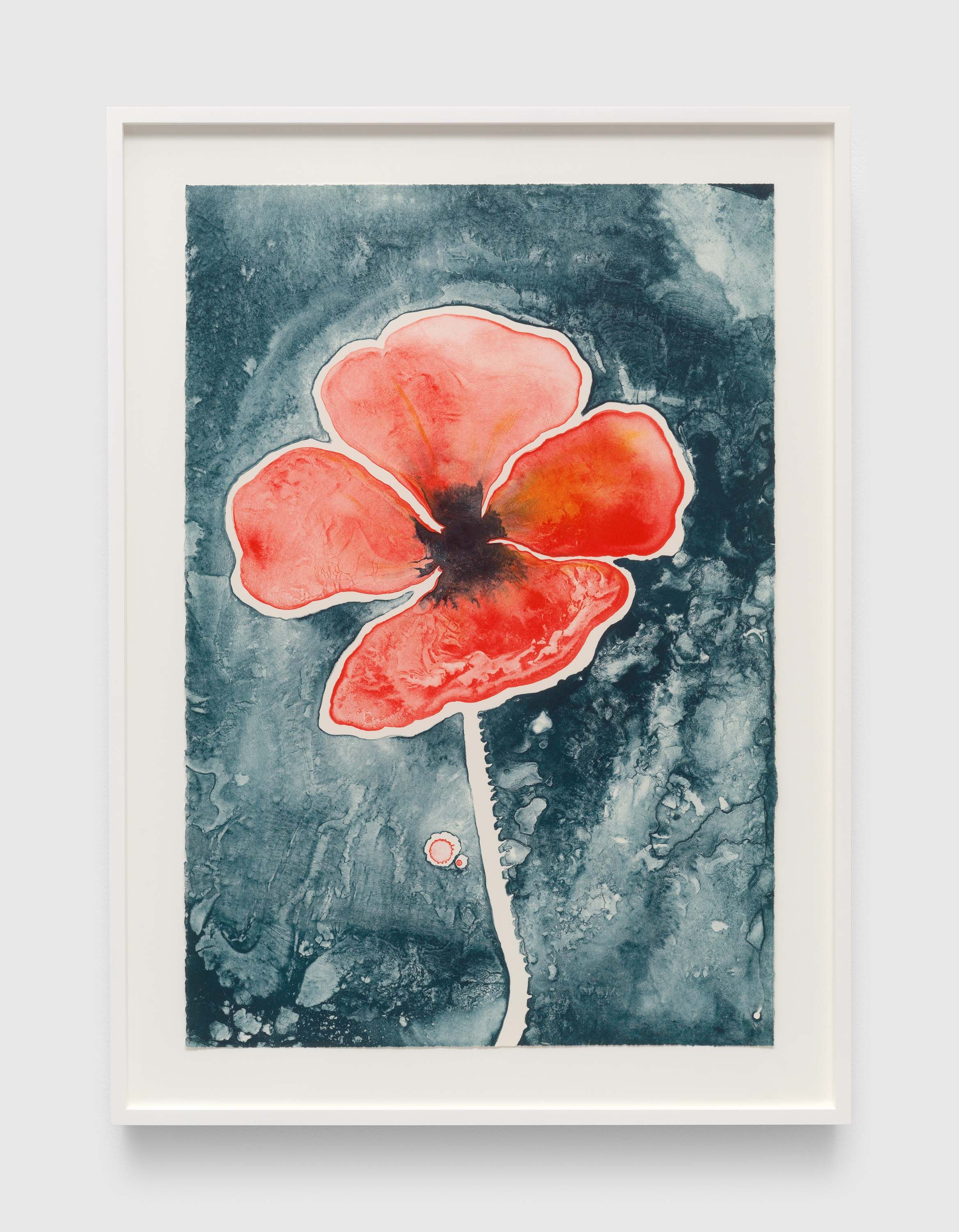 A print by Ruth Asawa, titled Poppy (TAM.1479), dated 1965.