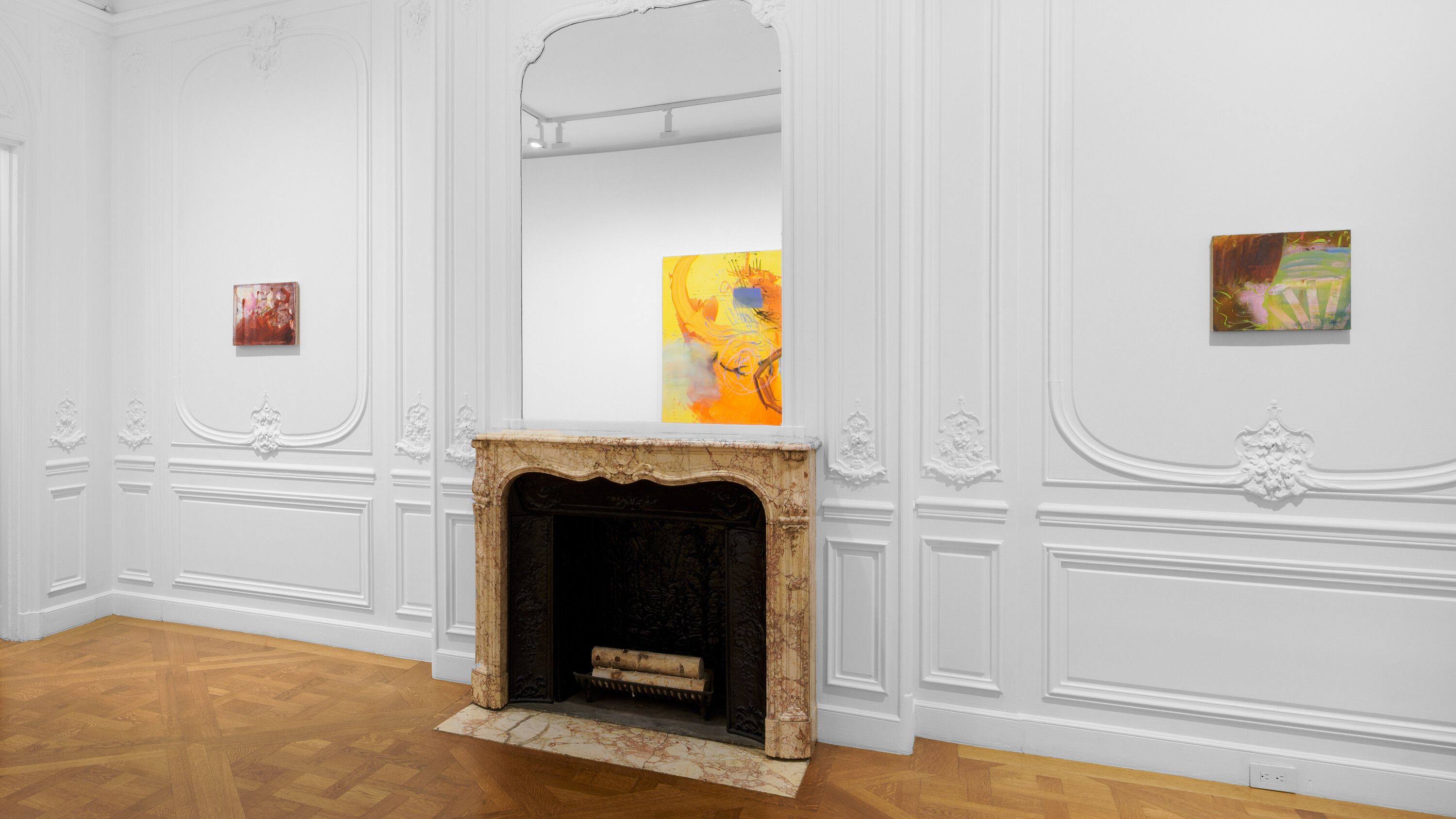An Installation view, Emma McIntyre: An echo, a stain, David Zwirner New York, dated 2023