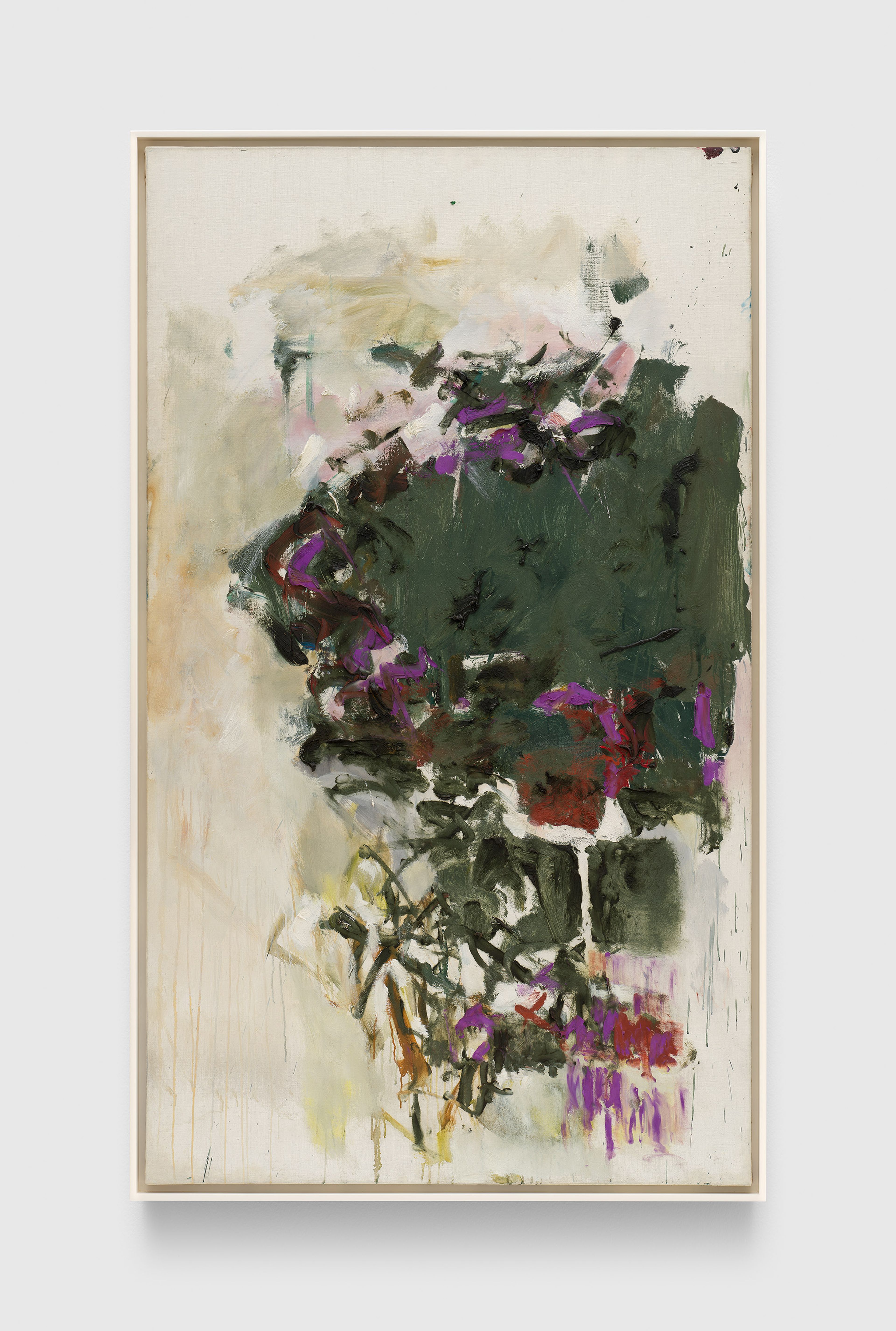 An untitled painting by Joan Mitchell, dated circa 1965.