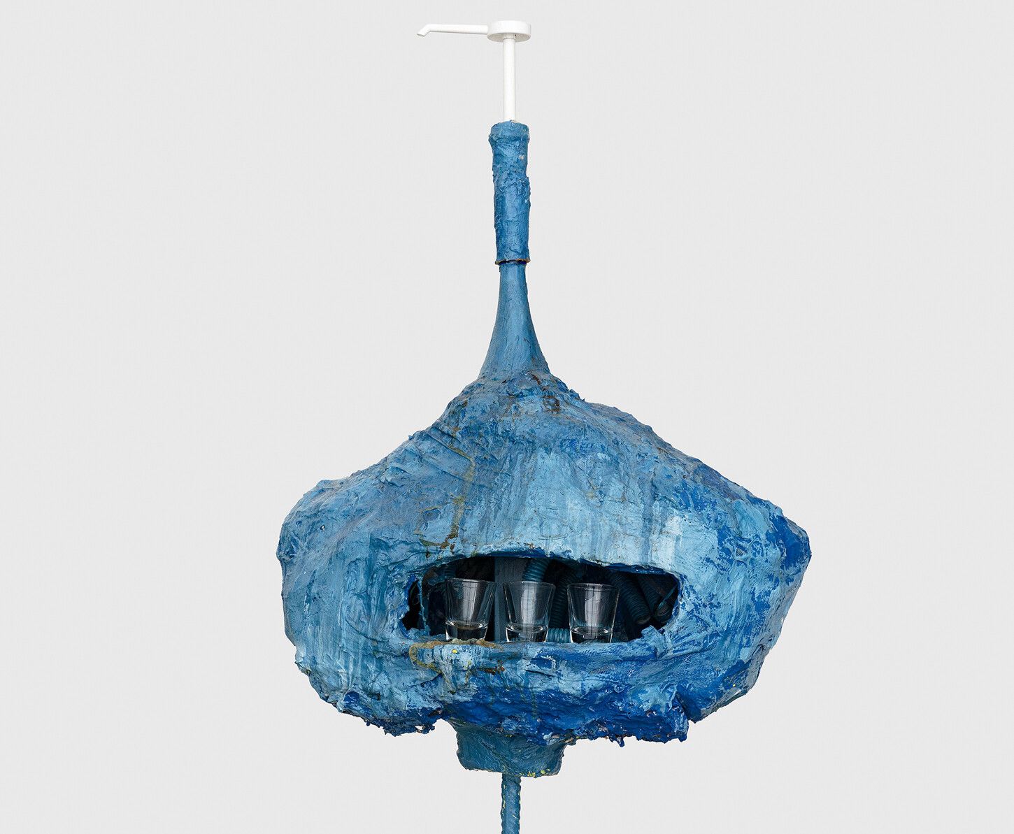An artwork by Franz West called Curaçào, dated 1996