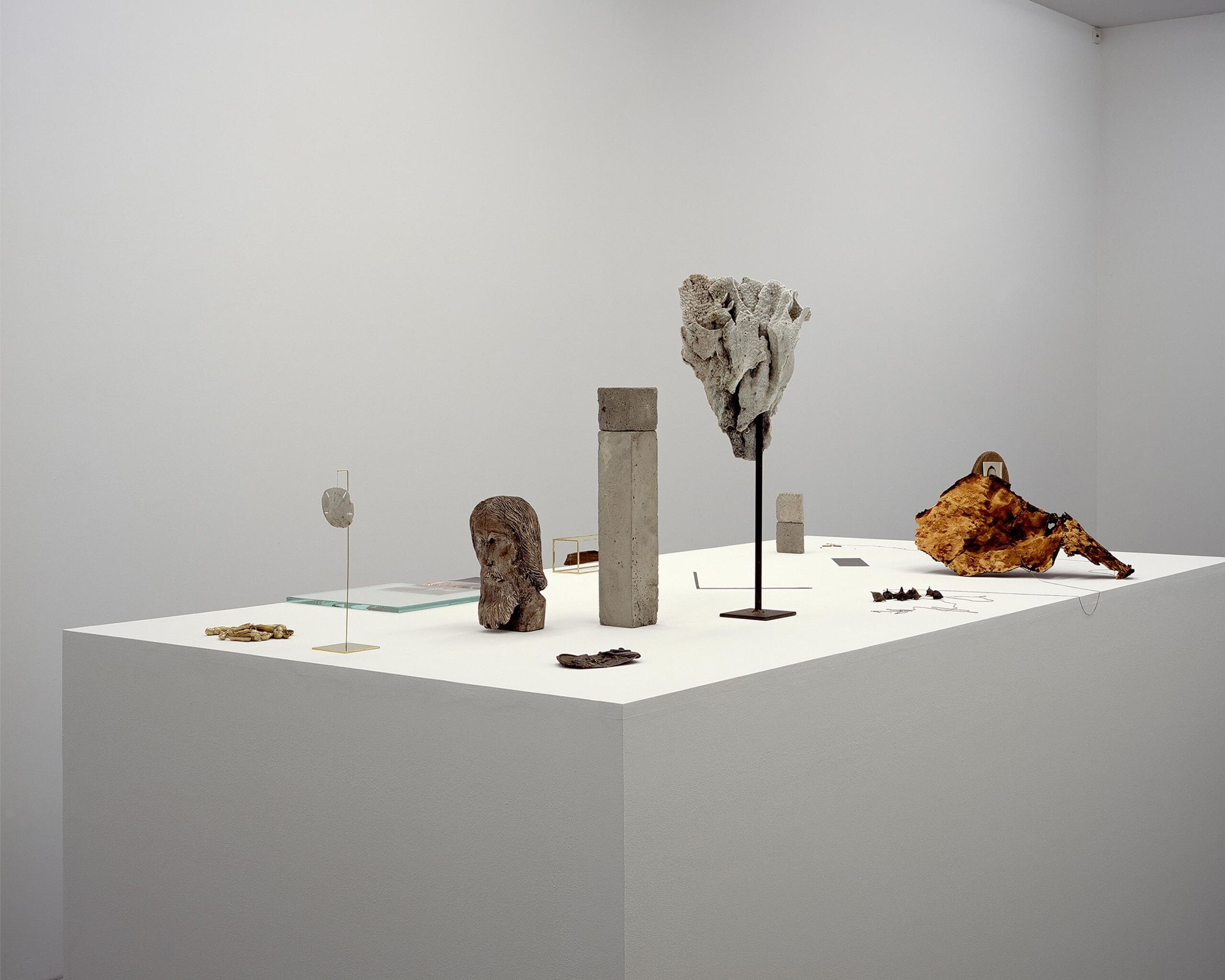 Installation view of La Traversée Difficile, dated 2008