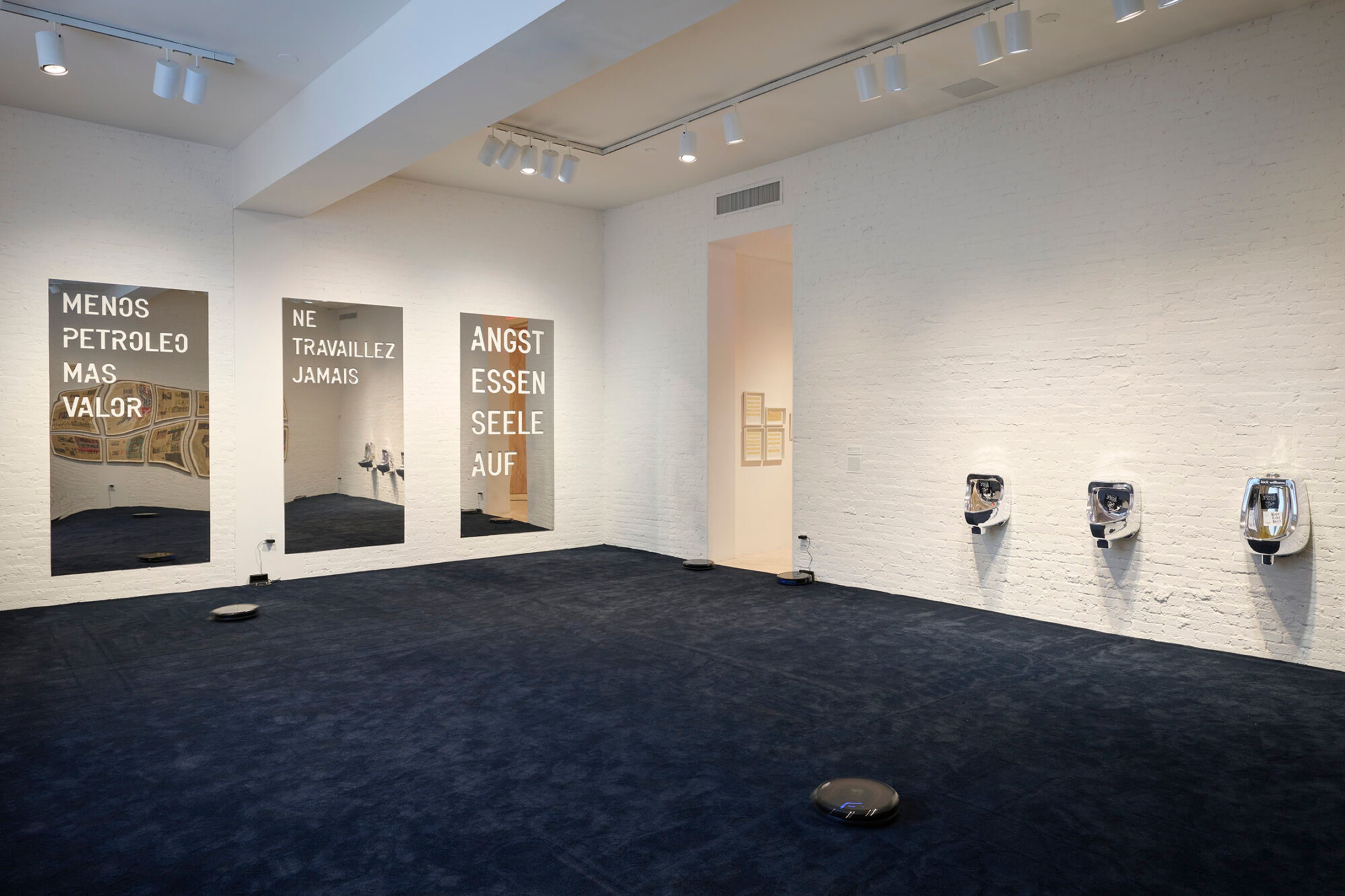  Installation view of the exhibition "Rirkrit Tiravanija: A LOT OF PEOPLE" at MoMA PS1, 2023